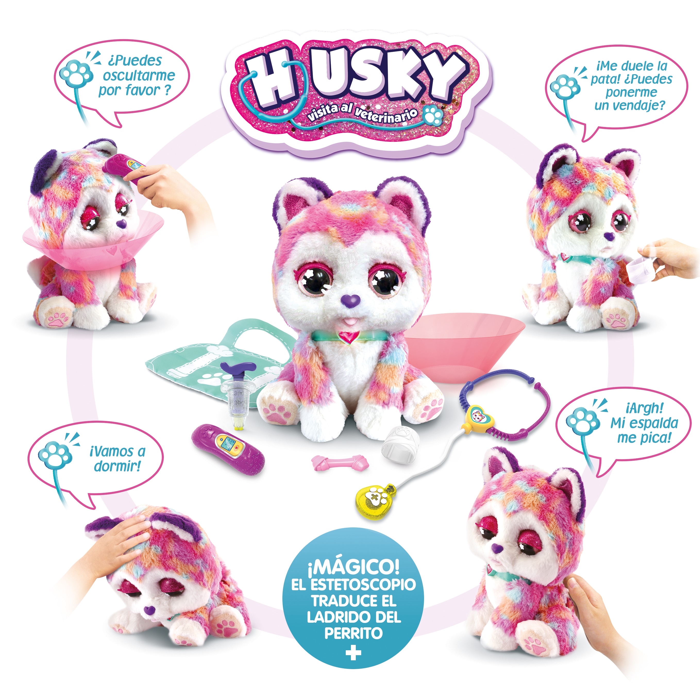 VTech Baby Cachorrito Pasitos – Peluche Interactivo Que Camina Y Anima A Gatear – Luces, Canciones, Sonidos Y Texturas – Versión En Español – +9 Meses – Juguete Educativo