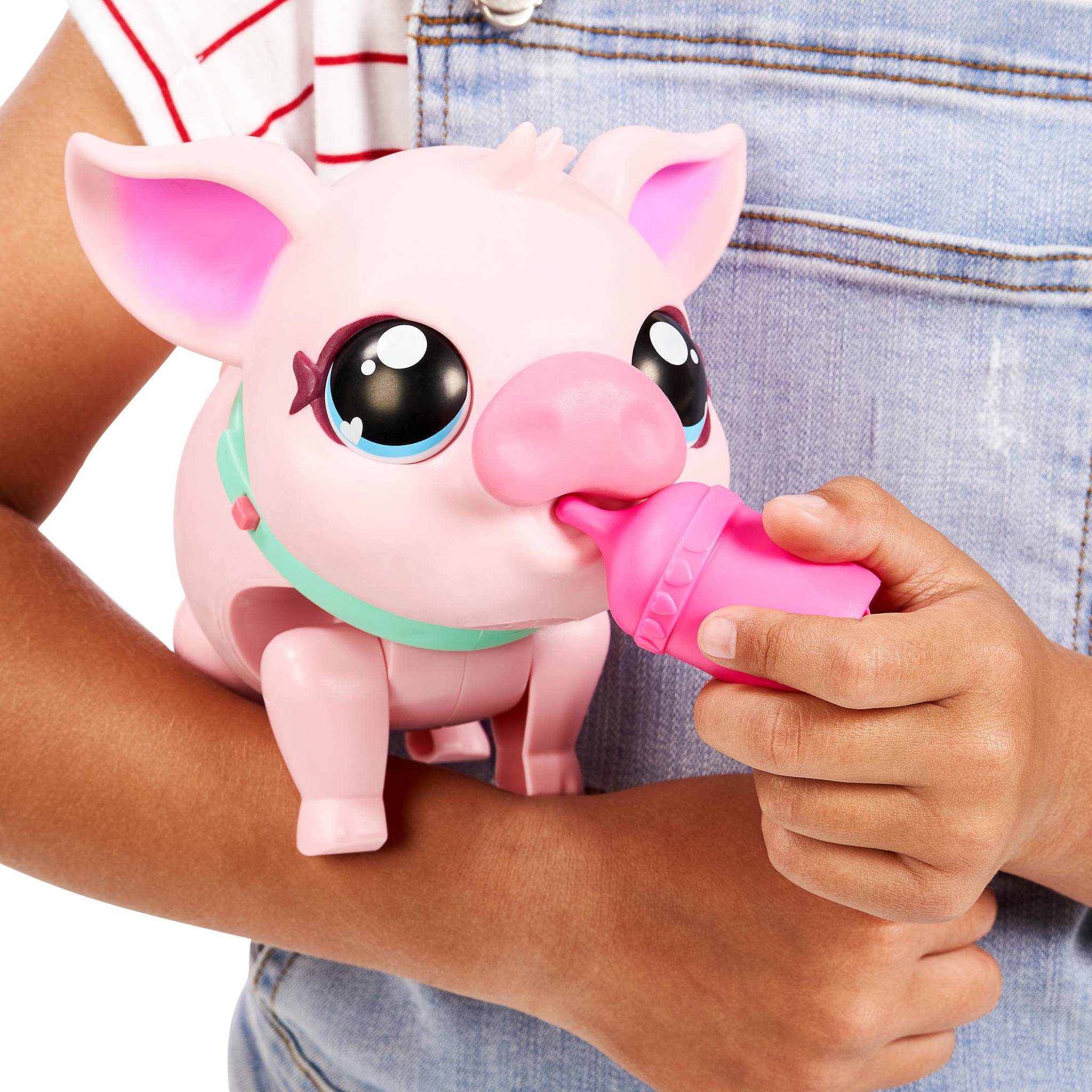 Mascota interactiva My Little Pig Pet Mi pequeño cerdito rosa Little Live Pets 8