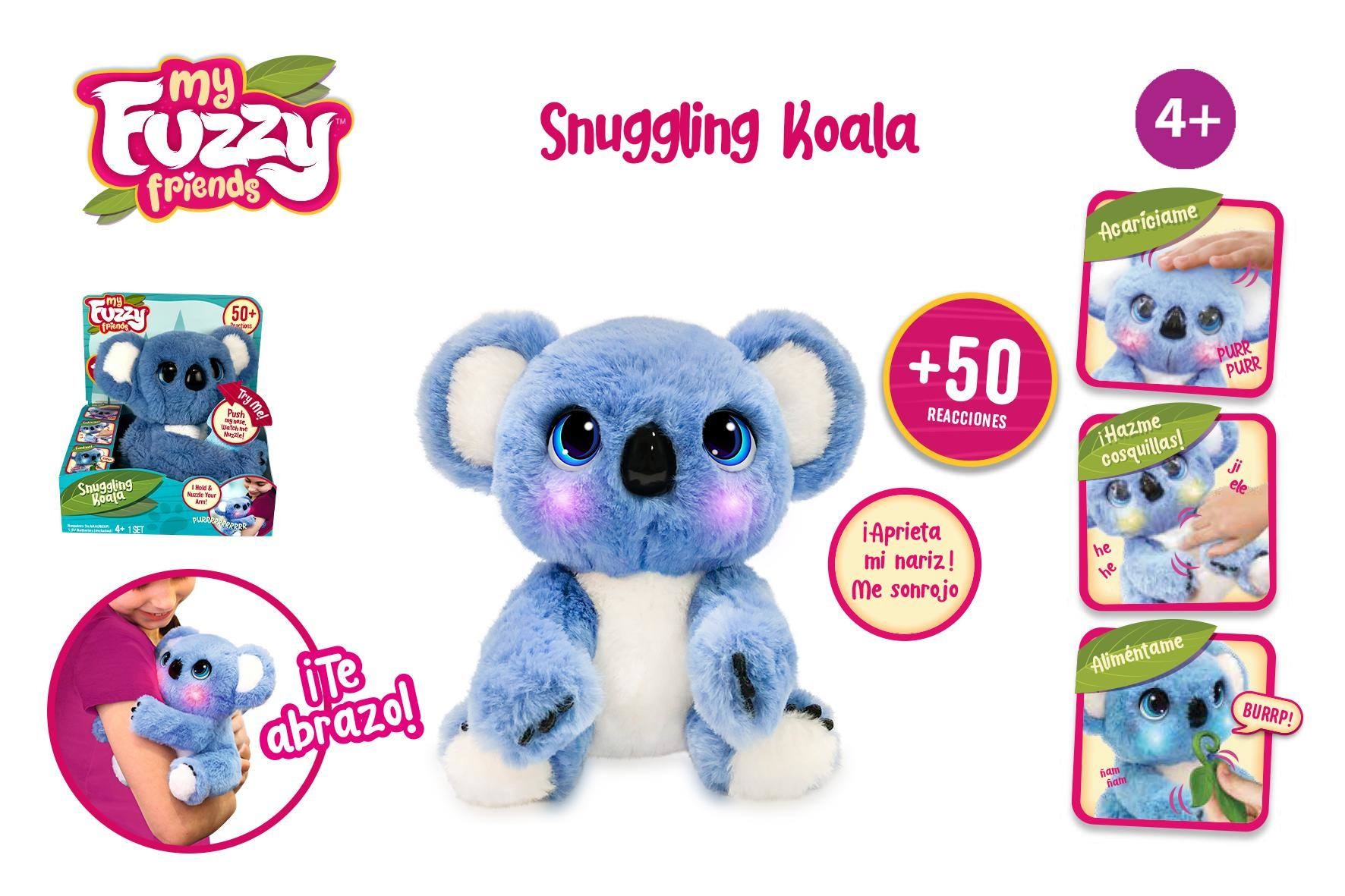 My fuzzy friends Snuggling Koala FAMOSA 2