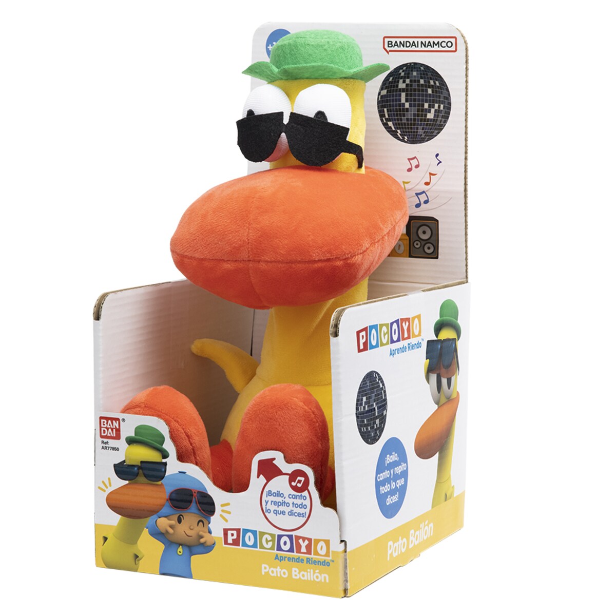 Pato bailón · Pocoyó · El Corte Inglés