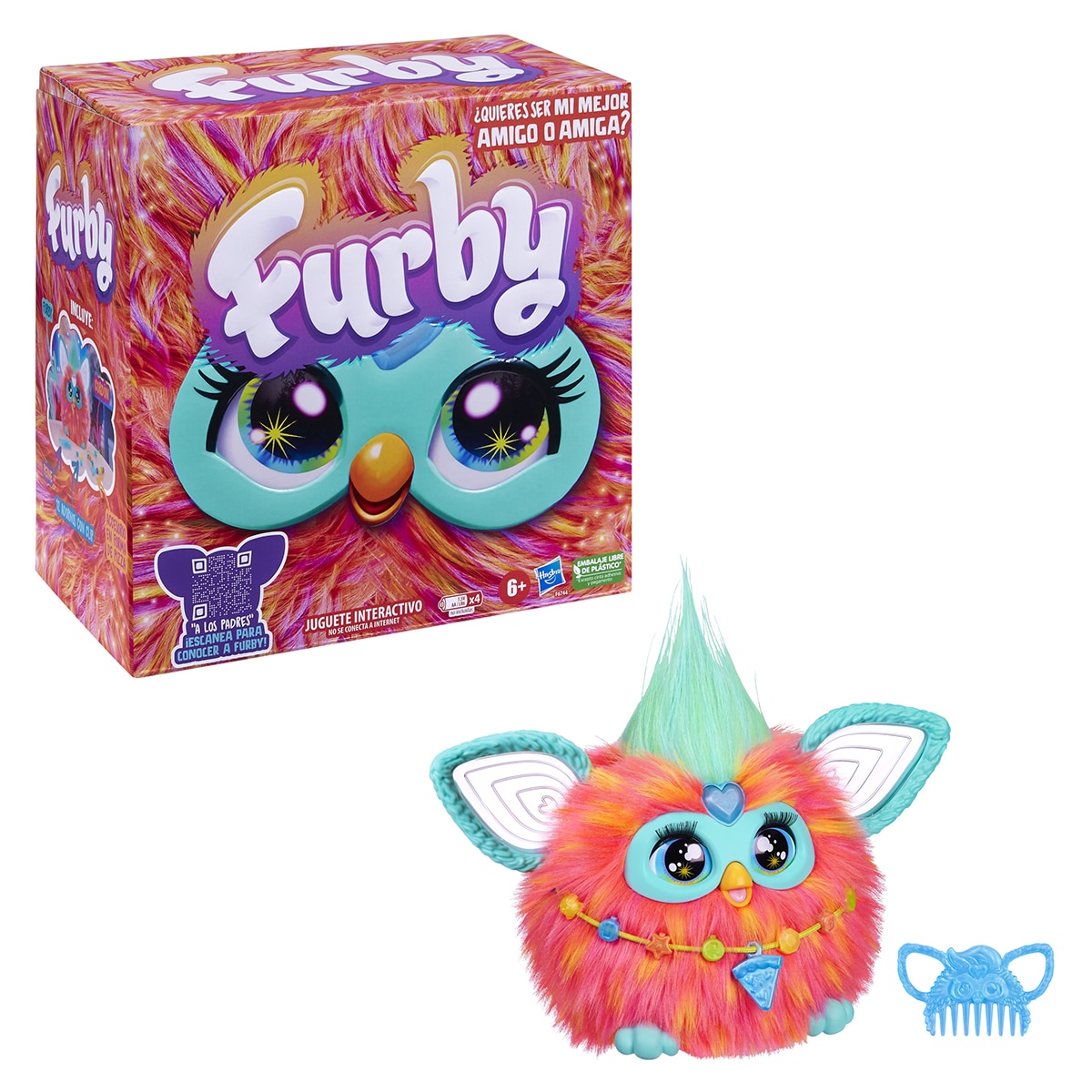 Furby Juguete interactivo Color Naranja 10