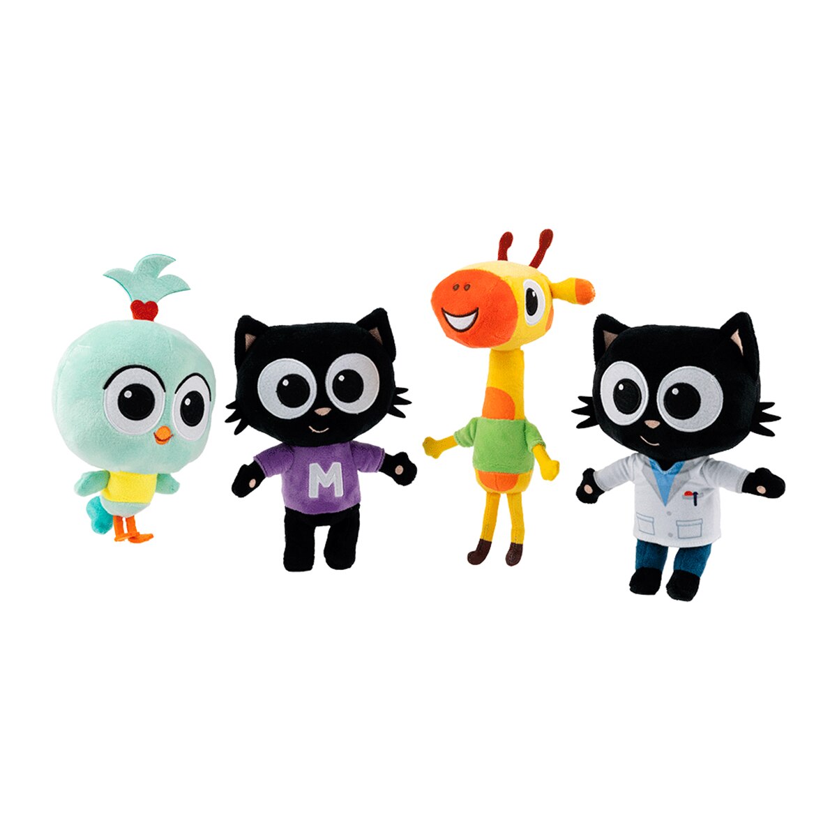 Imagen 0 de Peluches musicales Milo y sus amigos