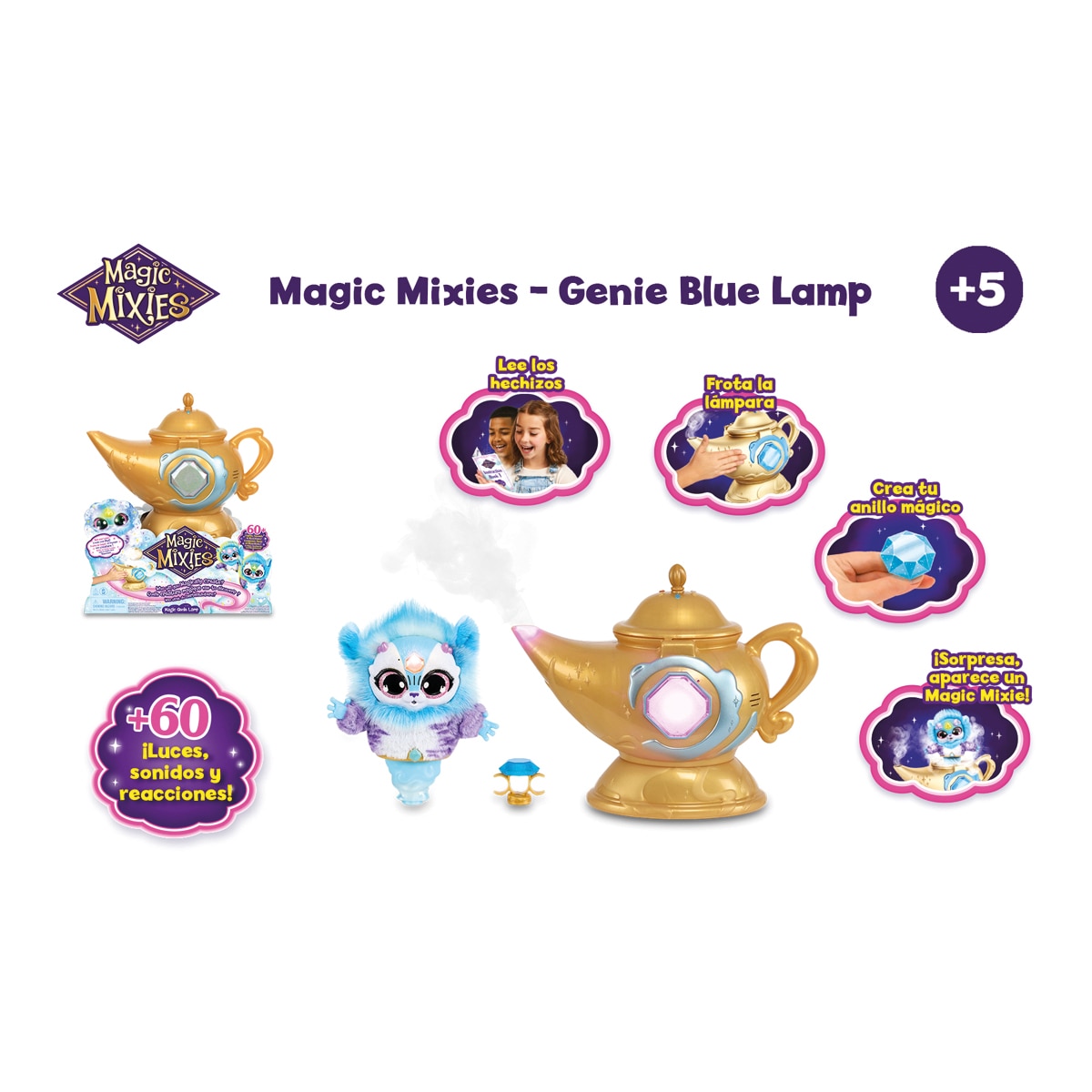 Magic Mixies Lampara Blue 2