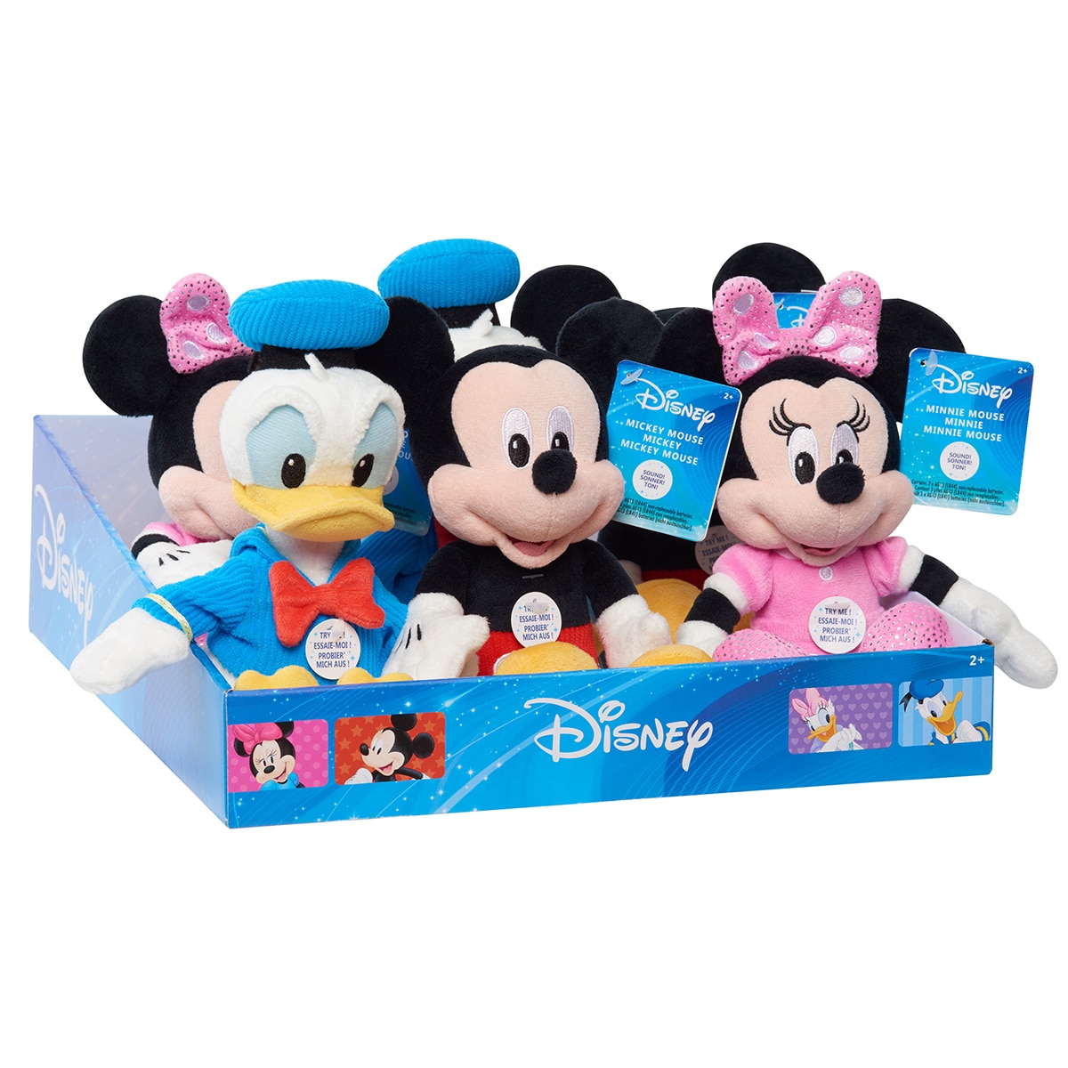 Imagen 0 de Peluches surtidos con sonidos Disney 25 cm Just Play