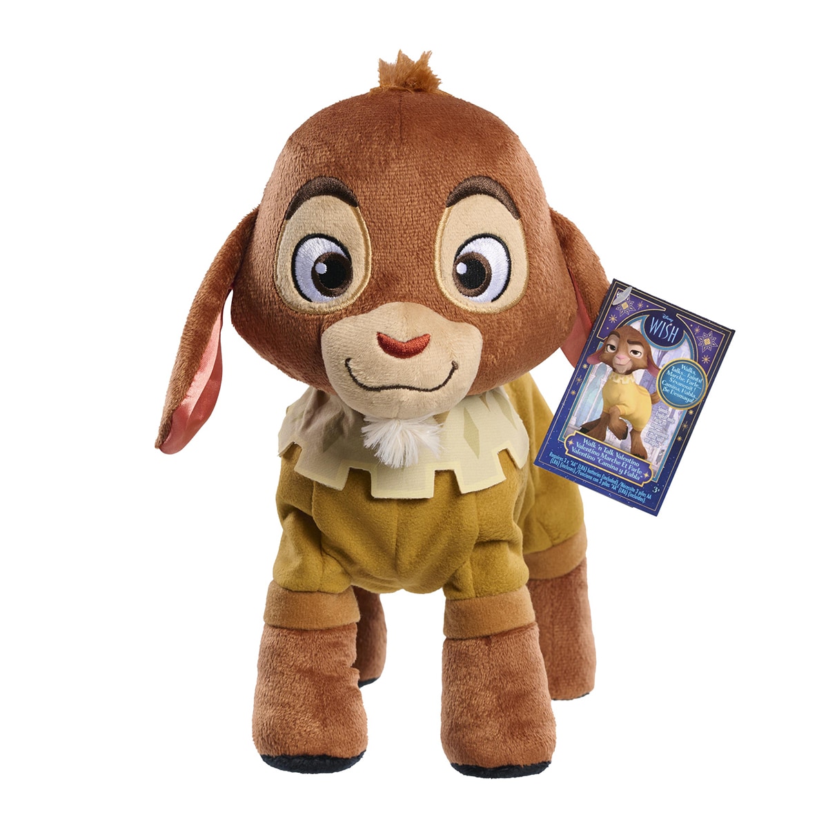 Peluche Valentino Habla y Anda Wish Disney Just Play 5