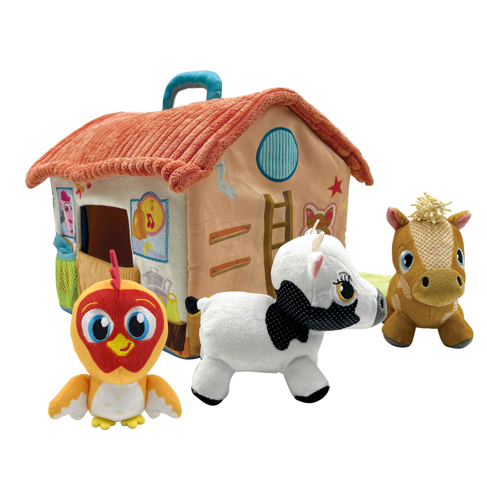 Peluche Mi Primera Granja de Zenon musical Bandai 2