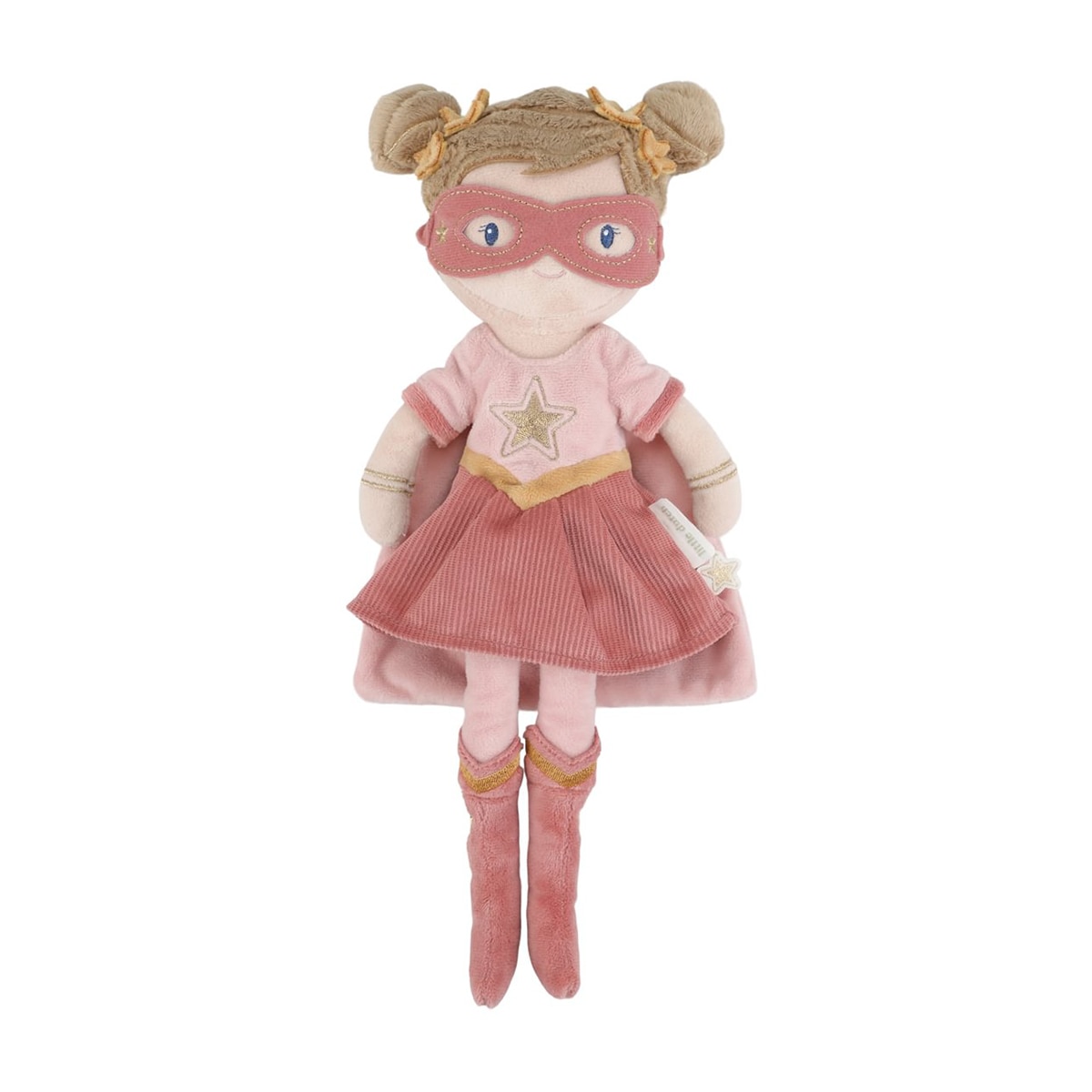 Imagen 0 de Rosa superheroína muñeca blandita Little Dutch