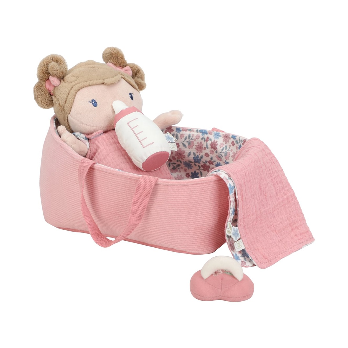 Bebé Rosa en canastilla Little Dutch 2