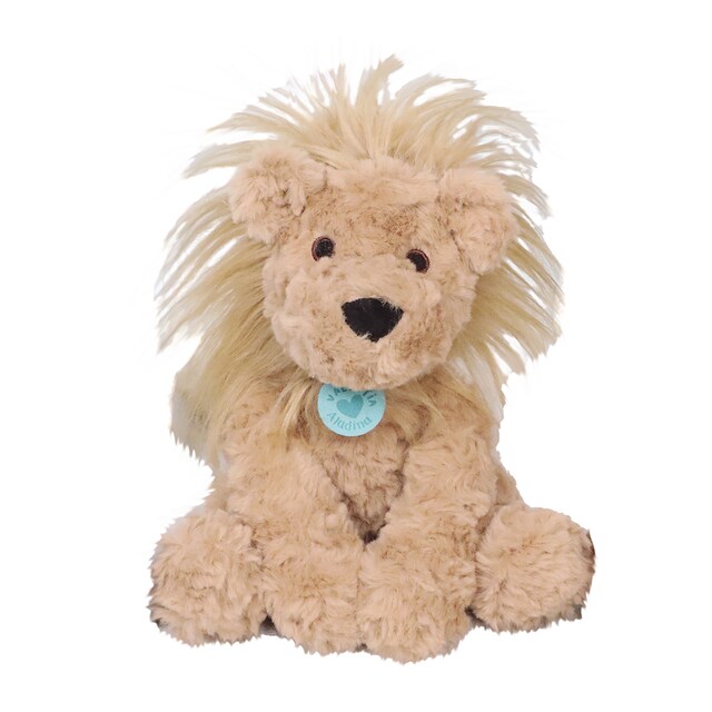 Peluche León beige 20 cm Animaladinos