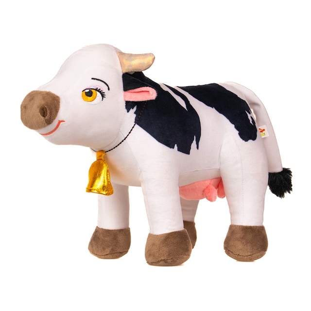 Peluche musical juguete de la Vaca Lola La Granja de Zenón BANDAI