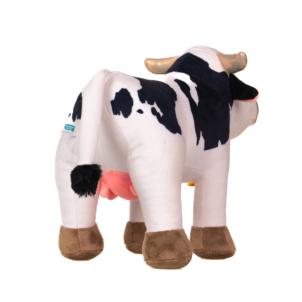 Peluche musical juguete de la Vaca Lola La Granja de Zenón BANDAI 3