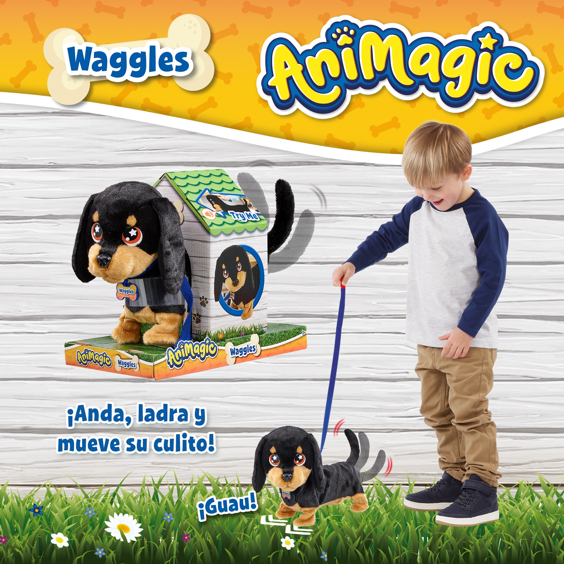 Waggles, Mi Perrito Salchicha Animagic 4