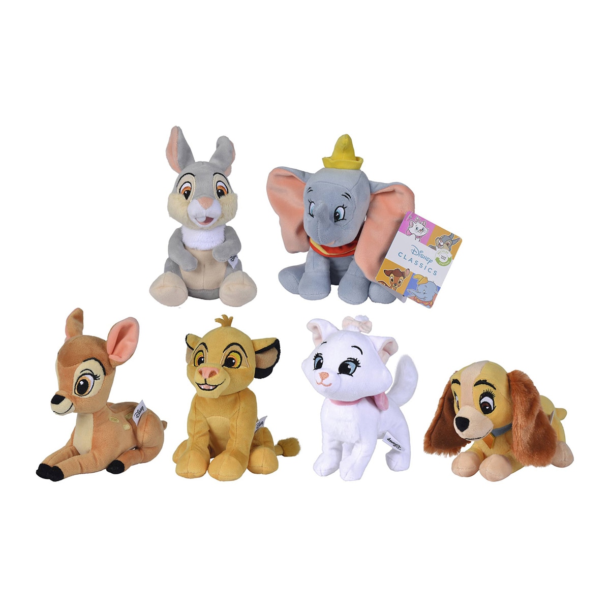Imagen 0 de Peluche Disney Animal Friends 17 cm modelos surtidos