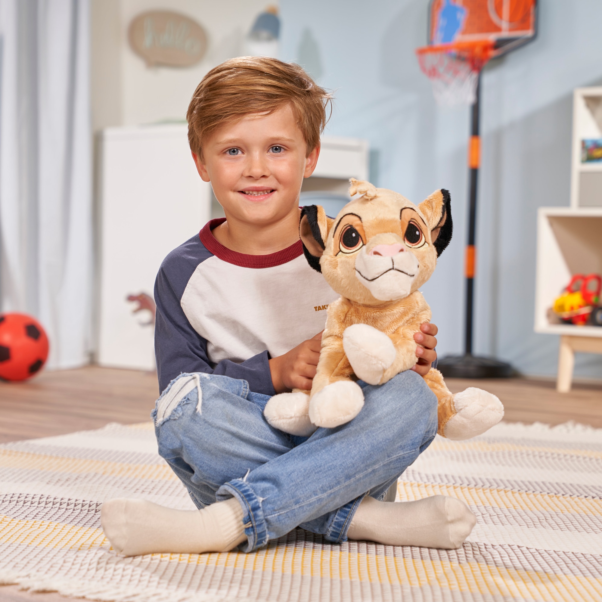 Peluche Animal Friends Simba Disney 35 cm 6