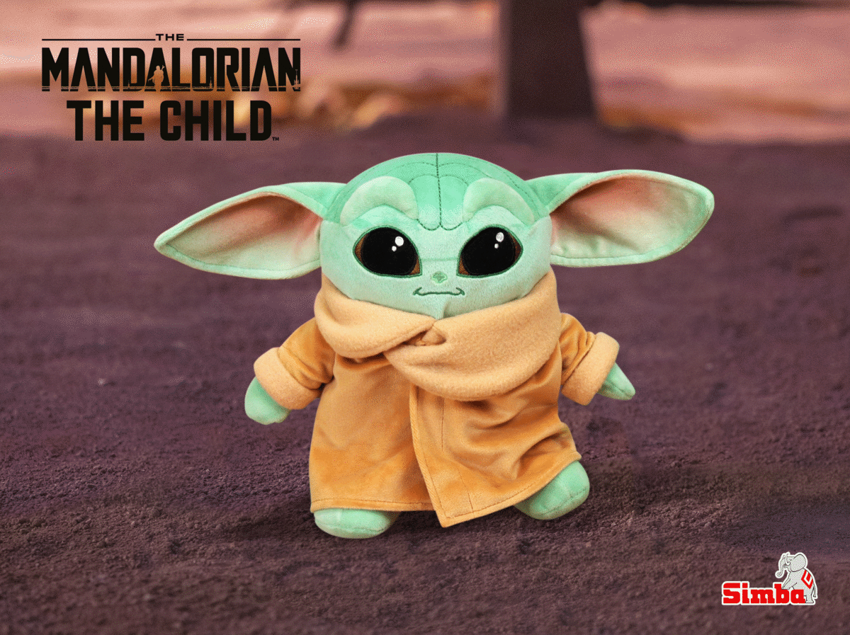 Peluche Baby Yoda Grogu The Mandalorian Star Wars · Simba · El - Main Image