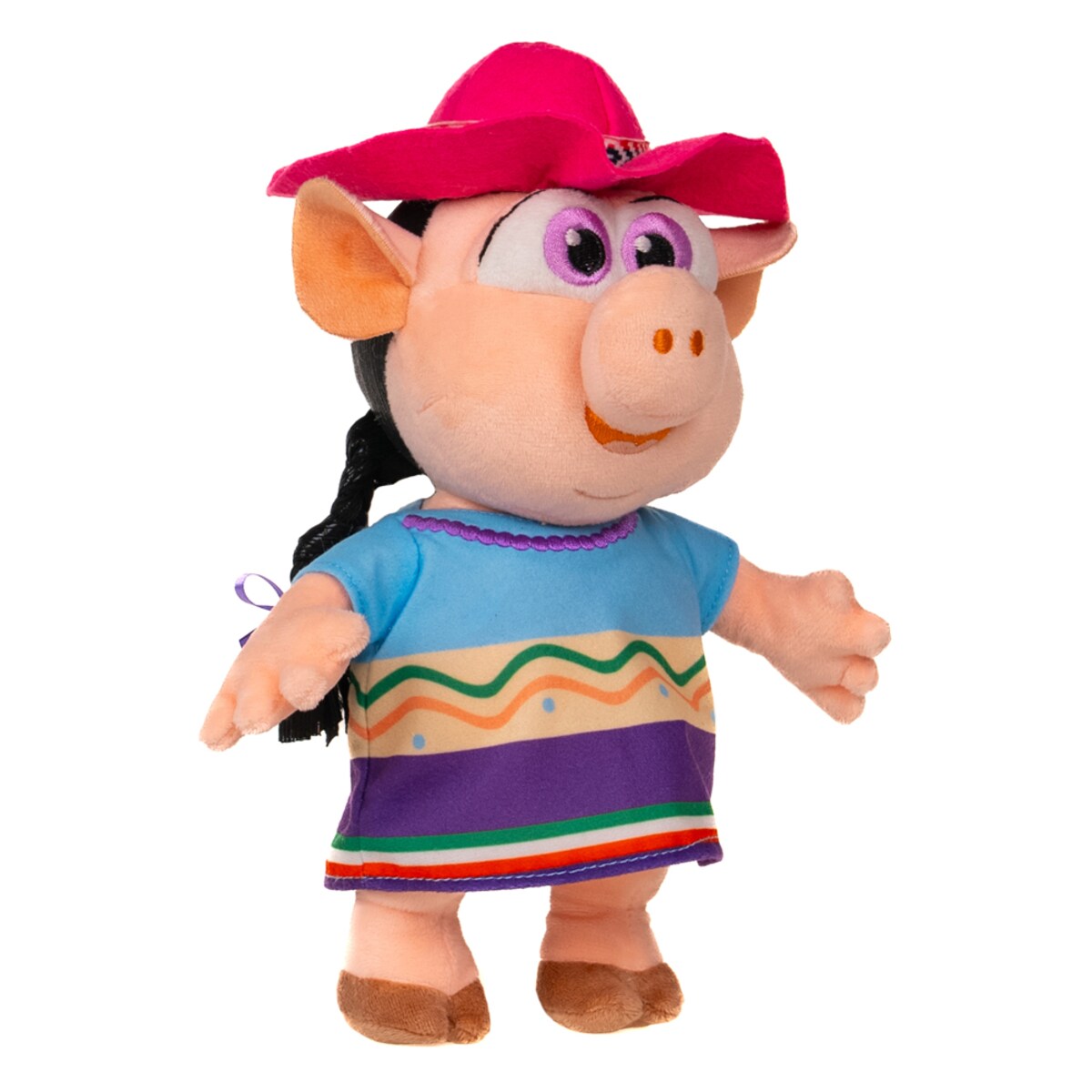 Peluche de juguete Pancha La Granja de Zenón BANDAI · BANDAI