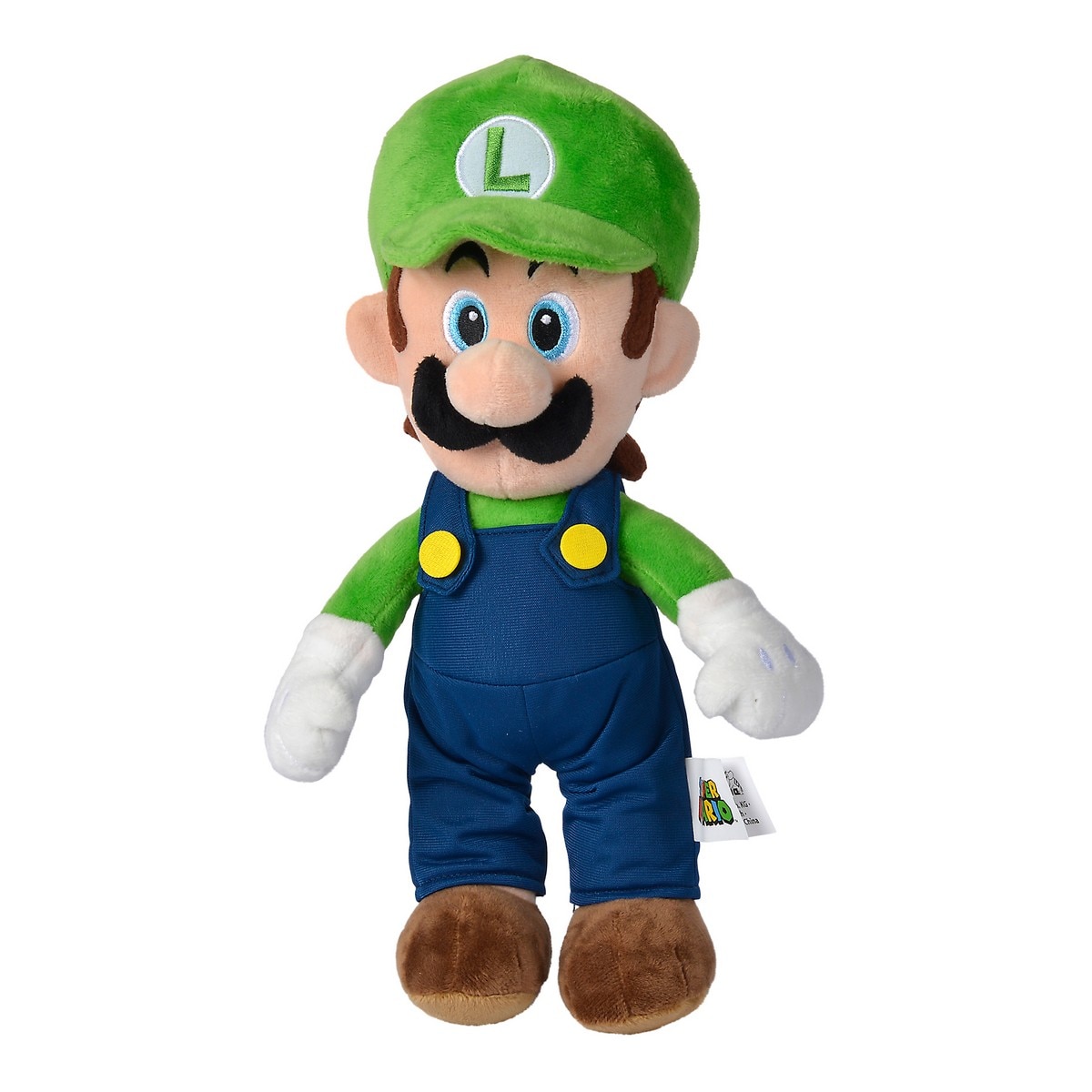 Imagen 0 de Peluche Luigi 30cm Super Mario Bros Nintendo