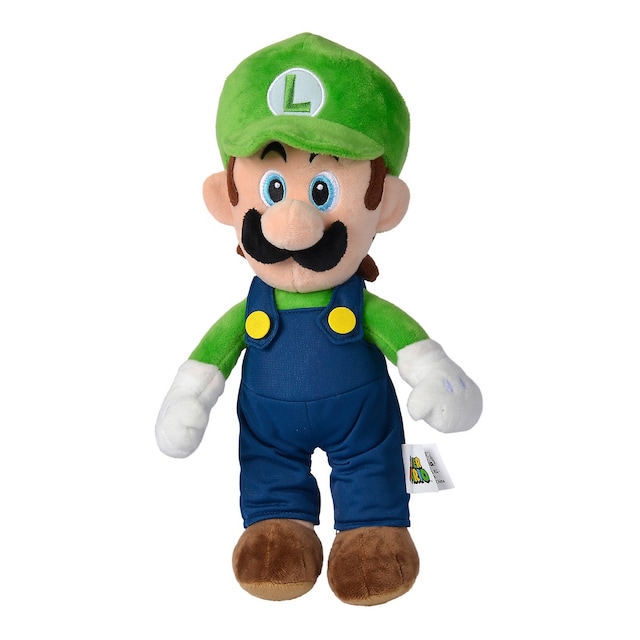 Peluche Luigi 30cm Super Mario Bros Nintendo
