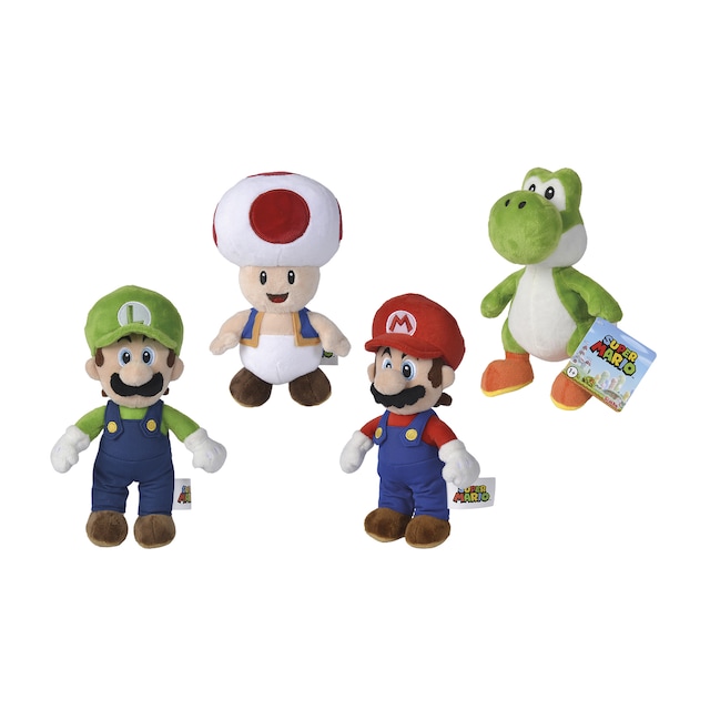 Peluches Super Mario 20cm modelos surtidos