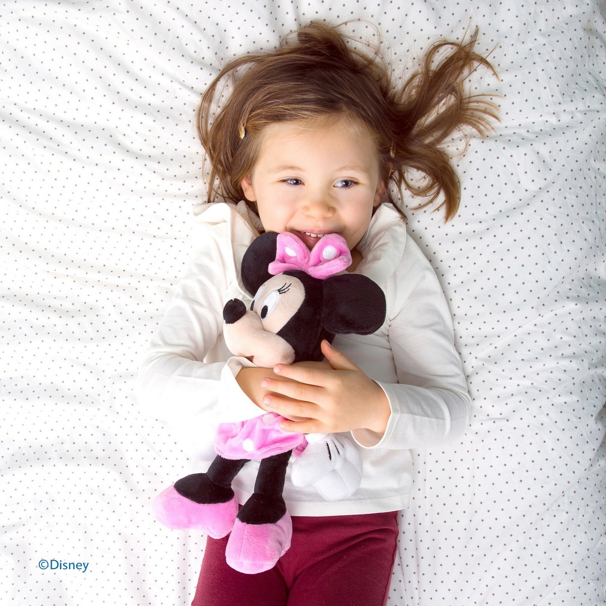 Peluche Minnie rosa 35 cm 3