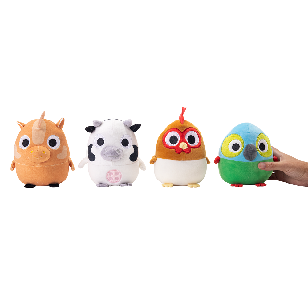 Peluches musicales bola La Granja de Zenón modelos surtidos 6