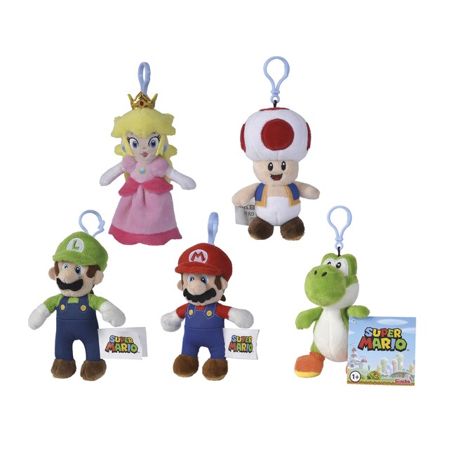 Llavero 12,5 cm Supermario modelos surtidos