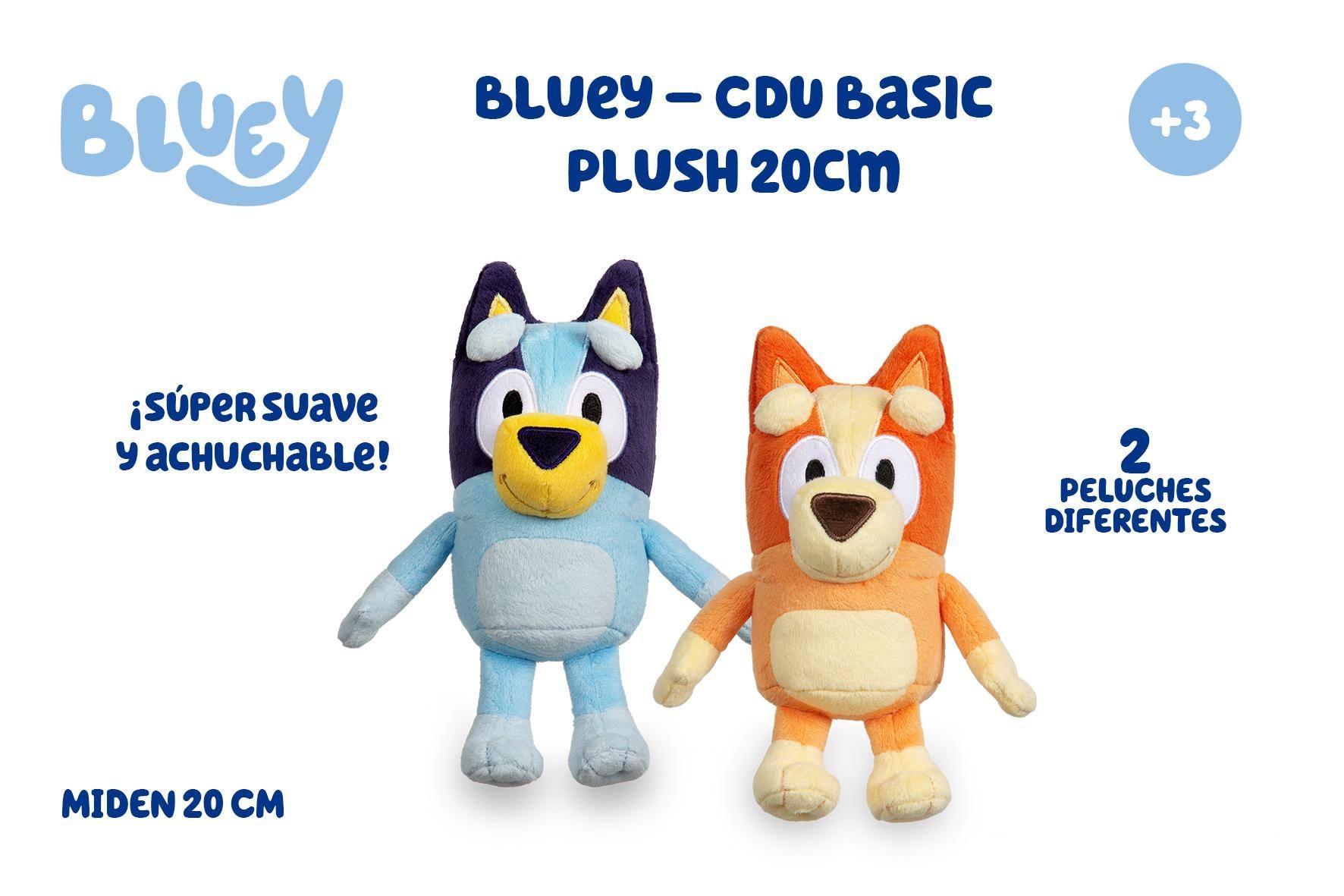 Peluche Basic Plush 20cm Bluey modelos surtidos 7