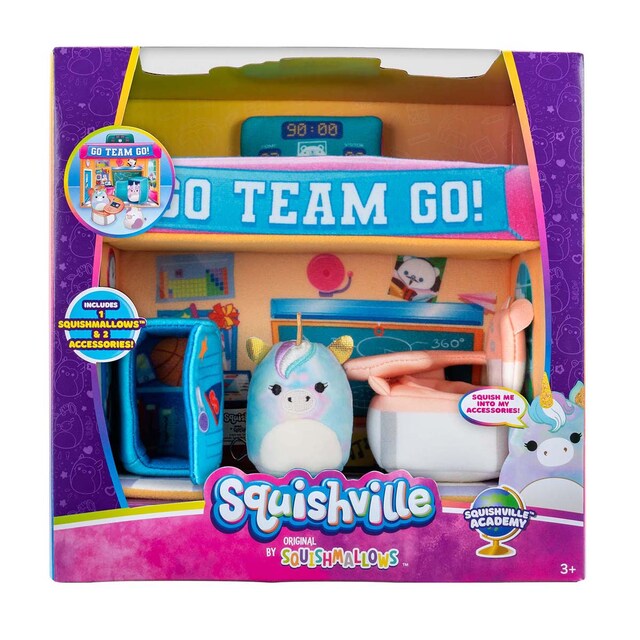 Playset Mediano Academia Squishville Deluxe SQUISHMALLOWS