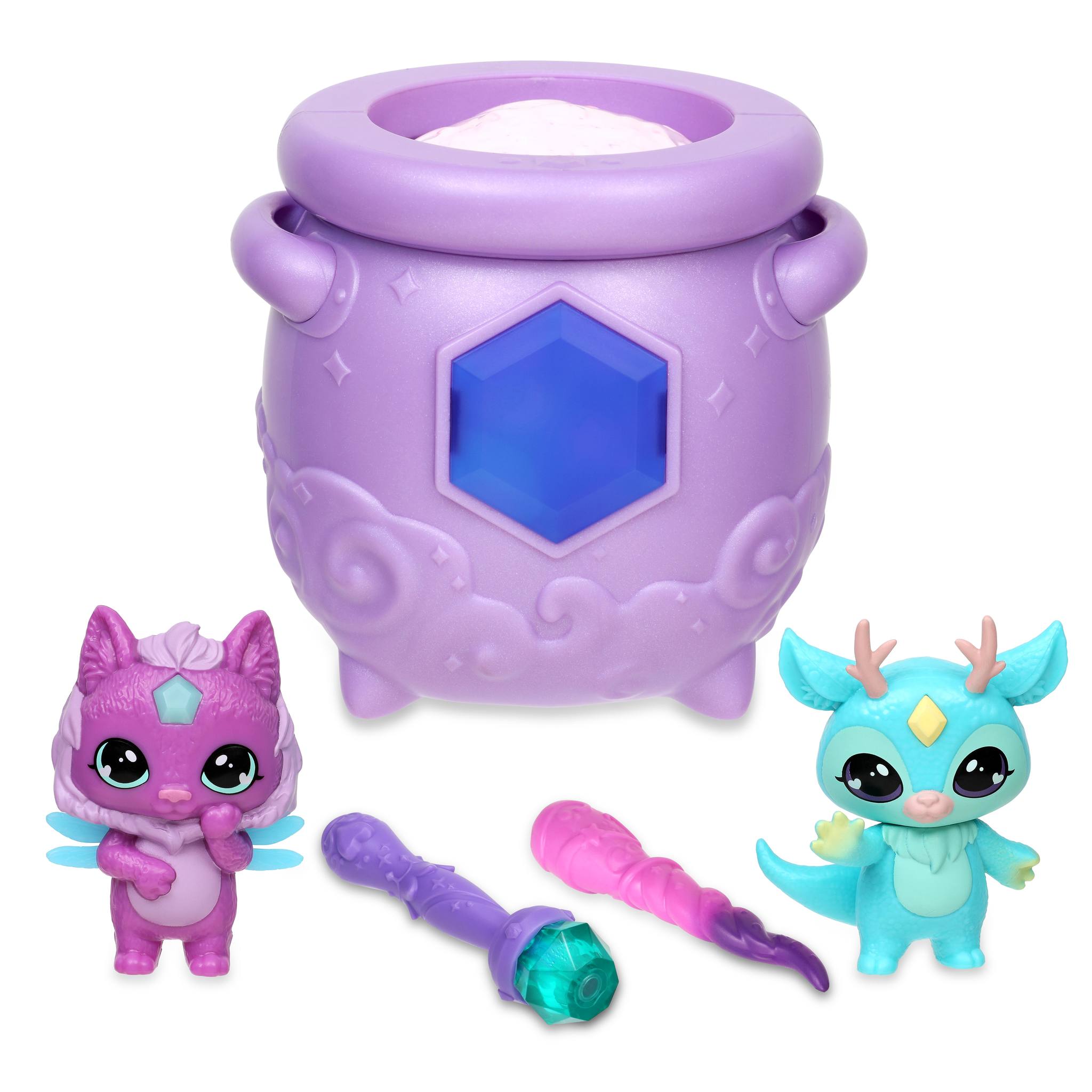 Peluche Double Pack con Caldero Magic Mixies Mixlings My Magic Mixie 3