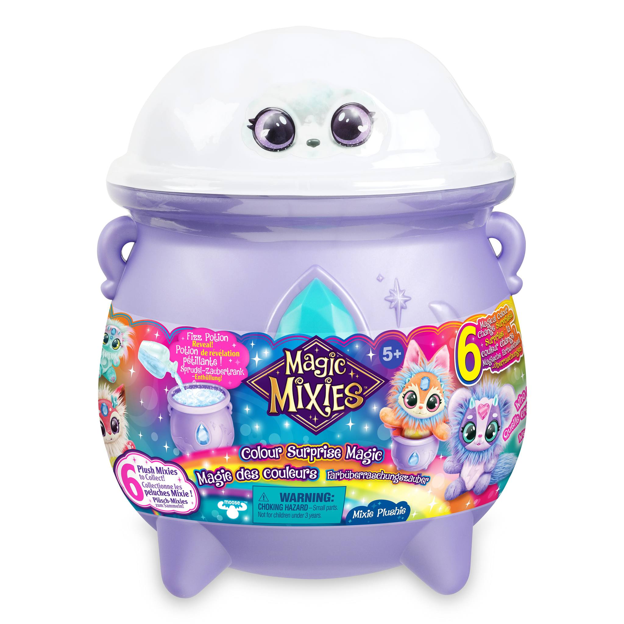 Peluche sorpresa  Magicolor Surprise con caldero Magic Mixies My Magic Mixie 2