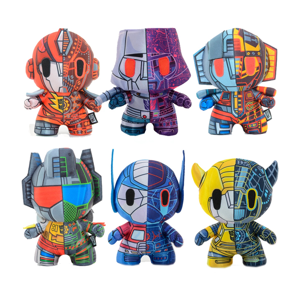 Imagen 0 de Peluche Transformers DZNR Bandai modelos surtidos