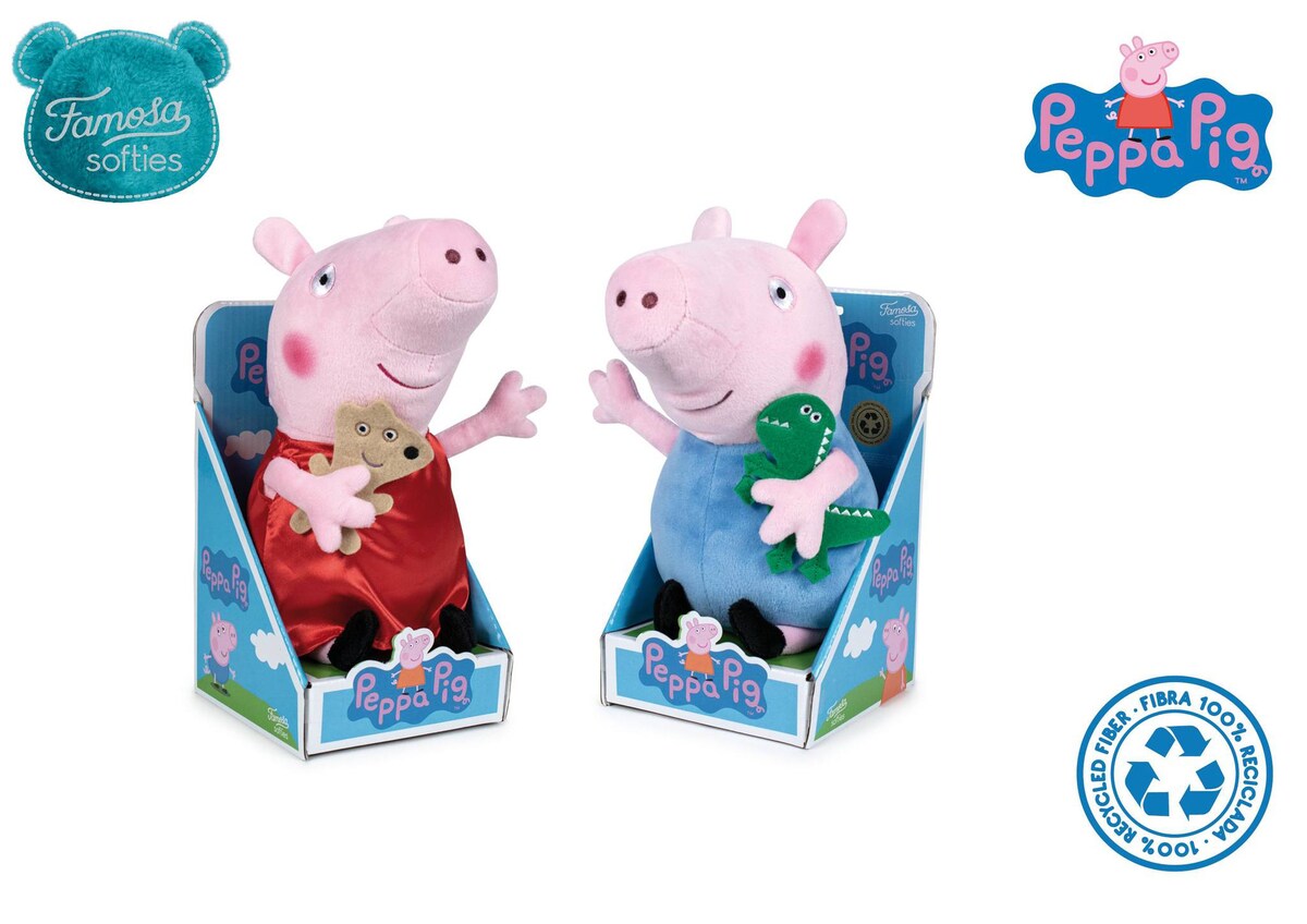 Peluches Peppa George 27 cm · Famosa · El Corte Inglés - Main Image
