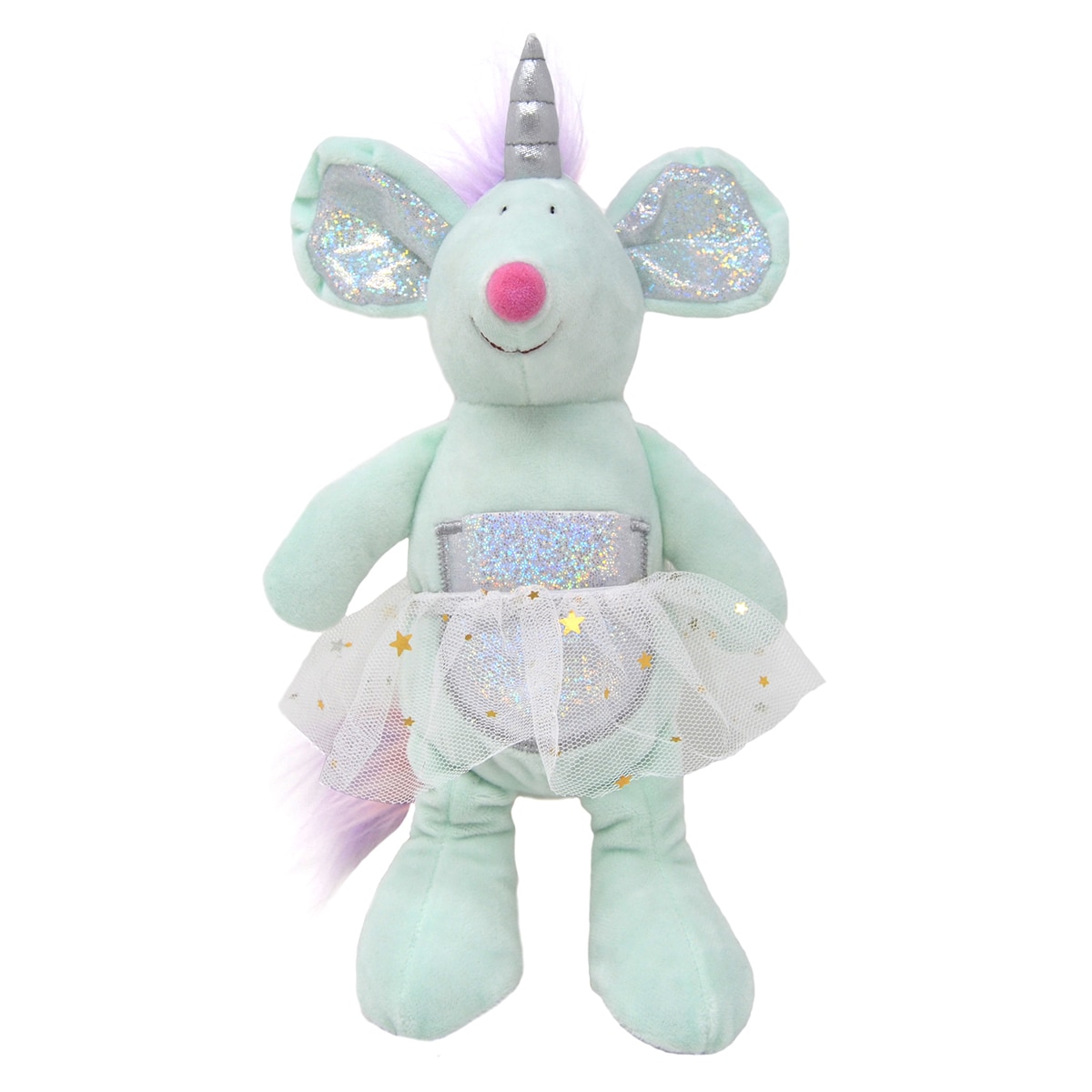 Imagen 0 de Peluche Ratón Unicornio Ratoncito Dulces Sueños Runi