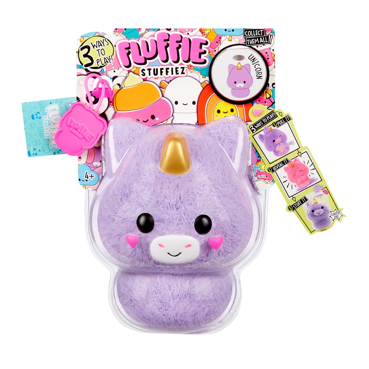 Imagen 0 de Peluche Coleccionable 3 -en- 1 Pequeño Serie 1 Fluffie Stuffiez MGA modelos surtidos