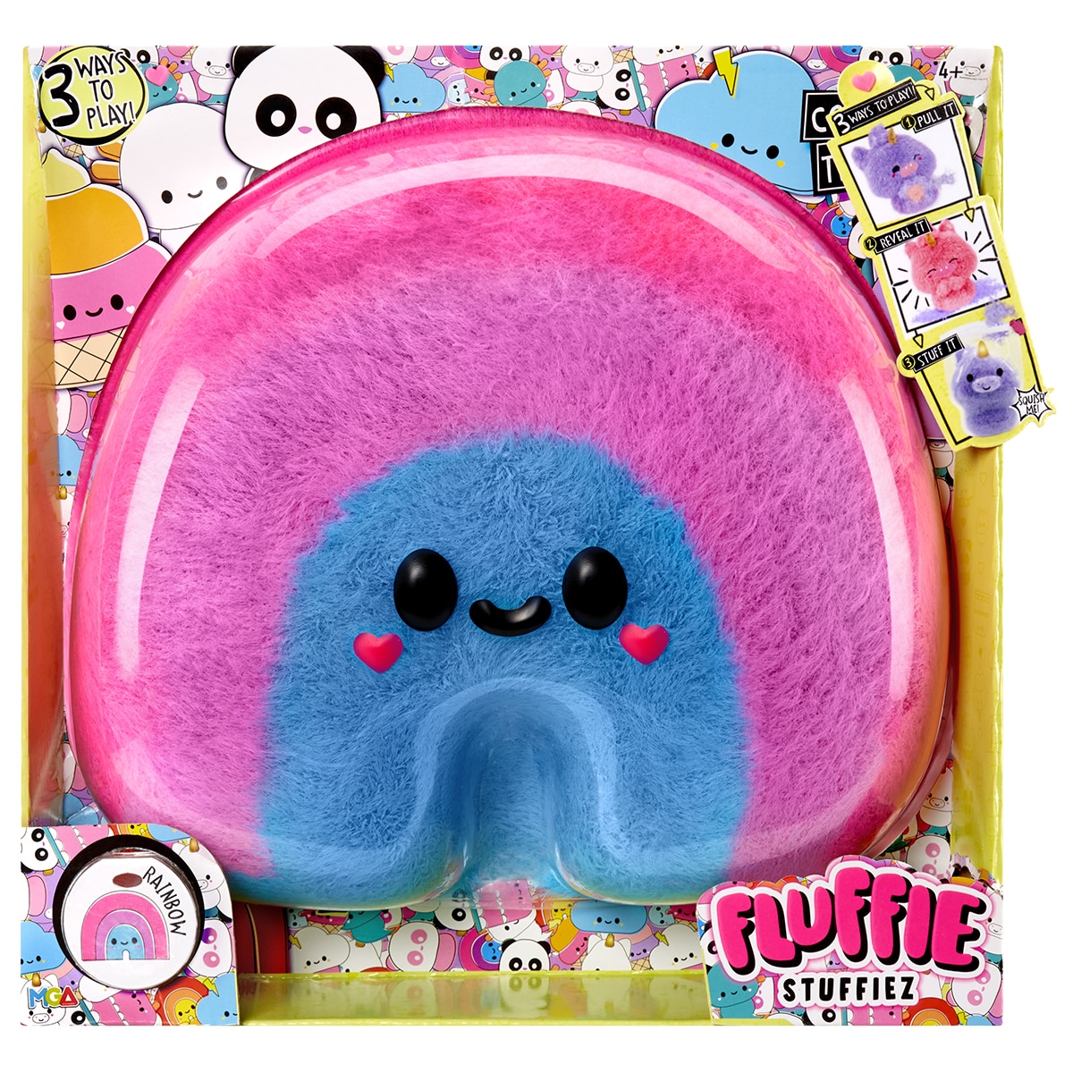 Peluche Coleccionable surtido 3 -en- 1 Grande Serie 1 Fluffie Stuffiez MGA 3