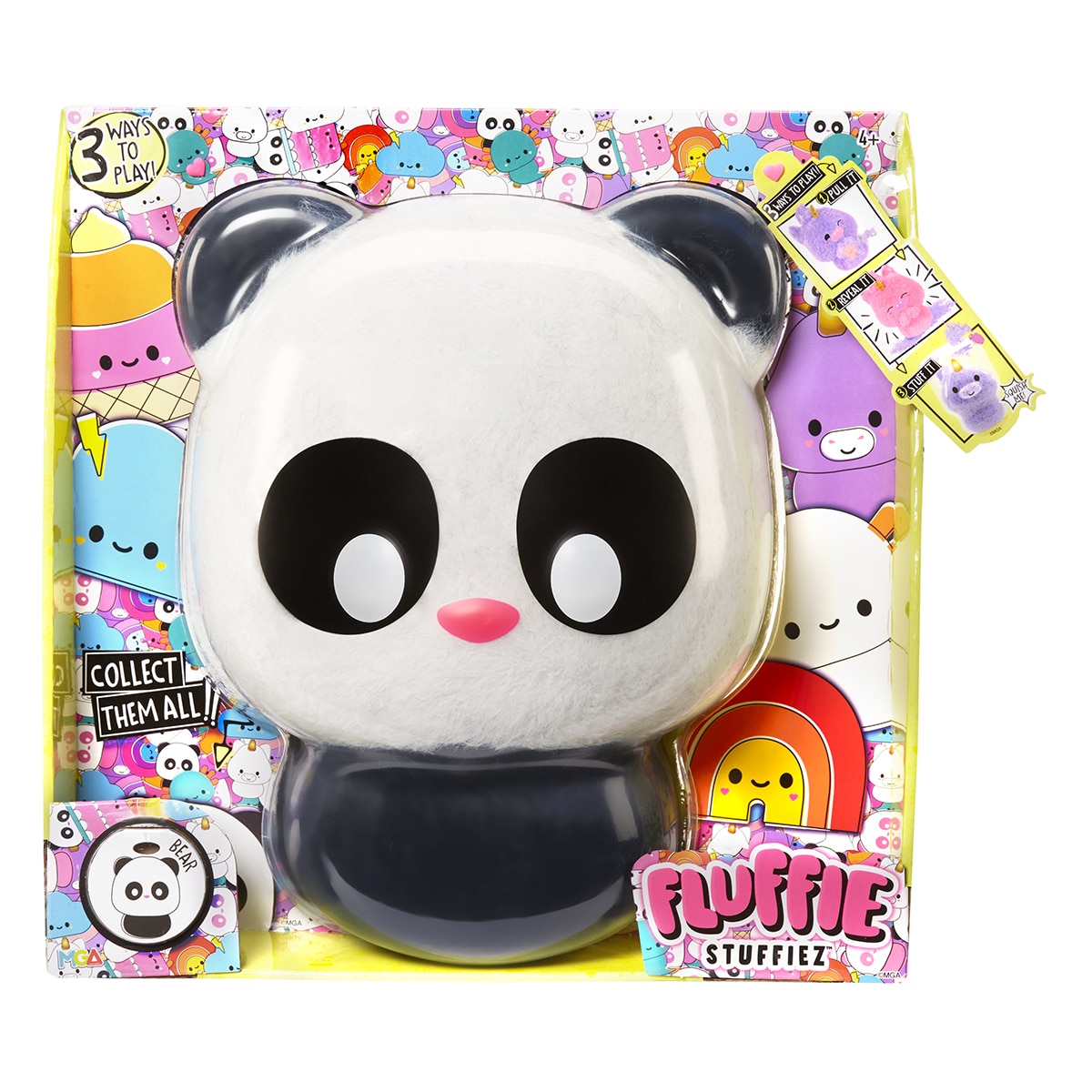 Peluche Coleccionable surtido 3 -en- 1 Grande Serie 1 Fluffie Stuffiez MGA 12