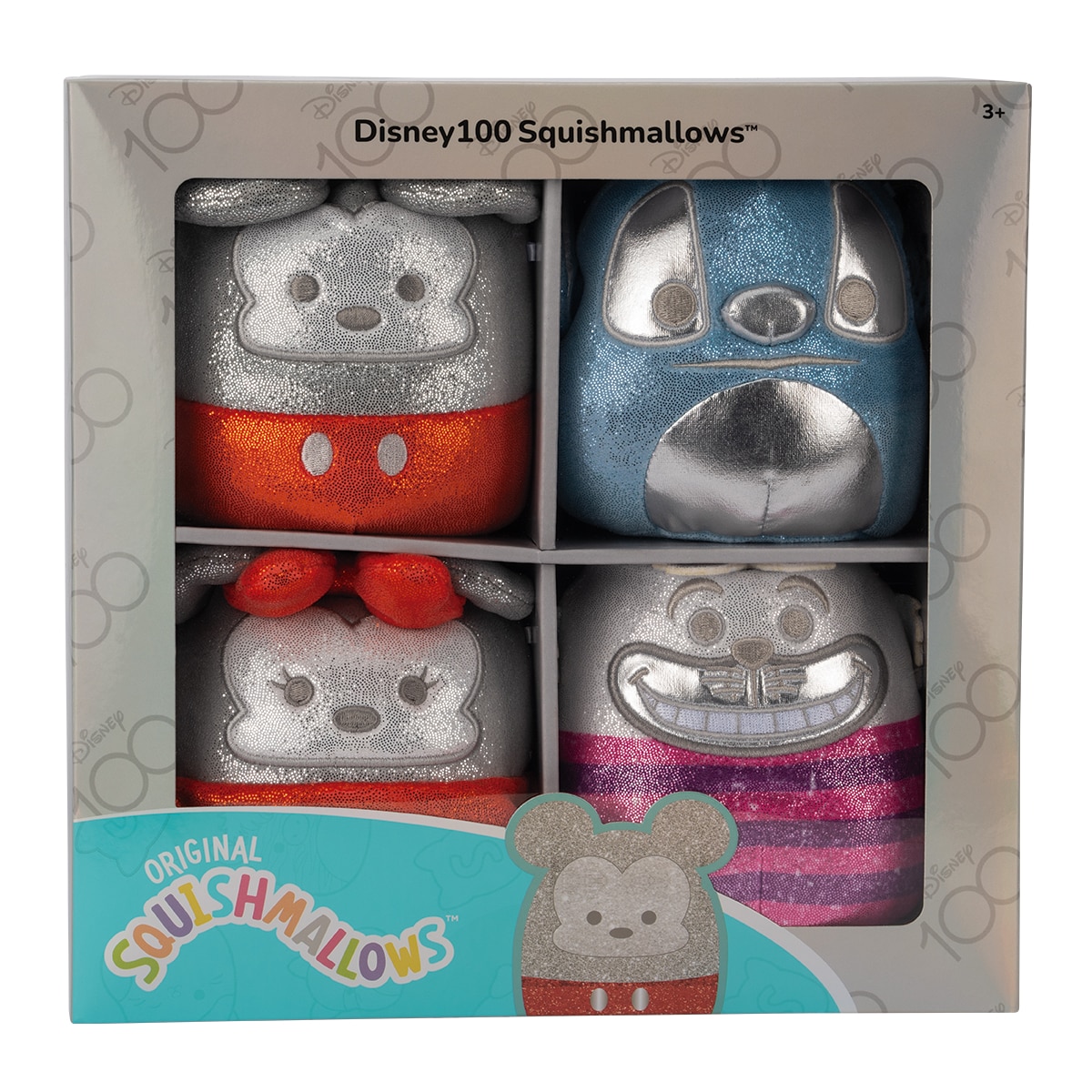 Pack peluches Squishmallows Disney Toy Partner 3