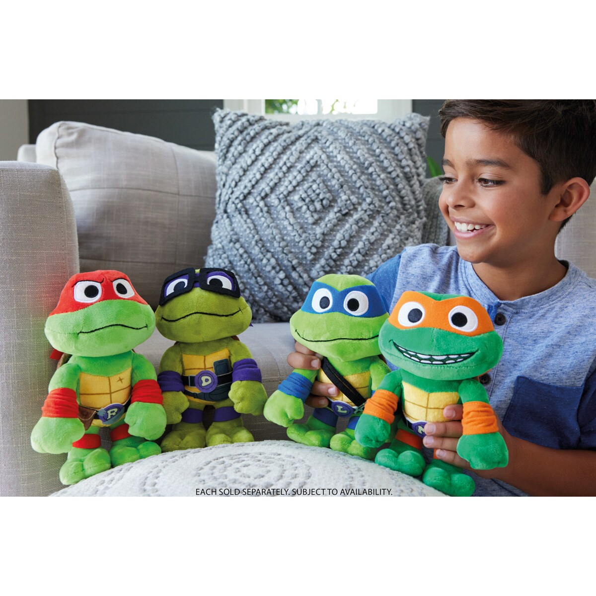 Peluche Angel Mattel Teenage Mutant Ninja Turtles: Mutant Mayhem Peluche  Juguetes Paquete De 4 De 8 Pulgadas Leonardo, Miguel Ángel, Raphael Y  Donatello, Película TMNT (Exclusiva De Leonardo Mutant Mayhem Juguete, image size:1200x1200