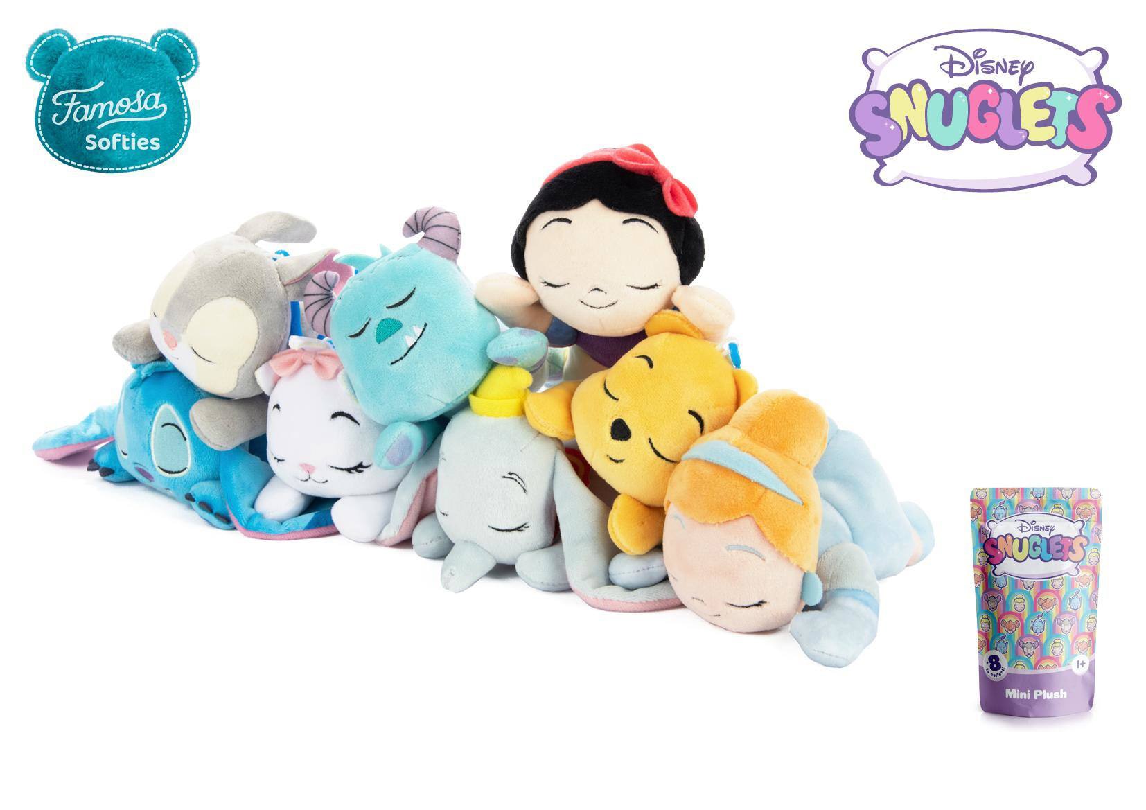 Peluche surtido Disney Snuglets Surprise 15 cm Famosa 11