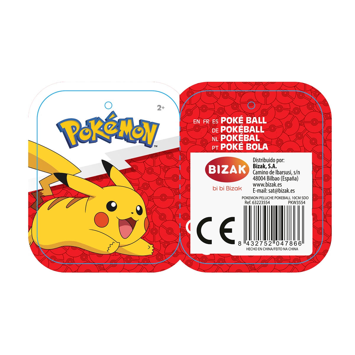 Peluche 10 Cm Pokeball Pokémon 16