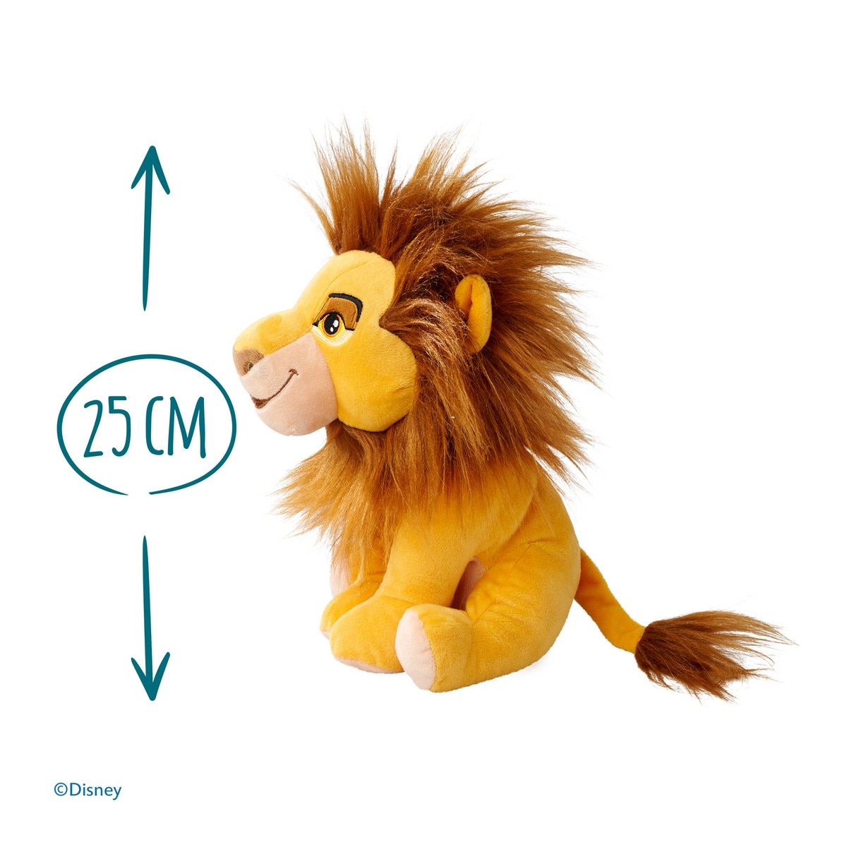 Peluche 25 cm Mufasa Simba 3