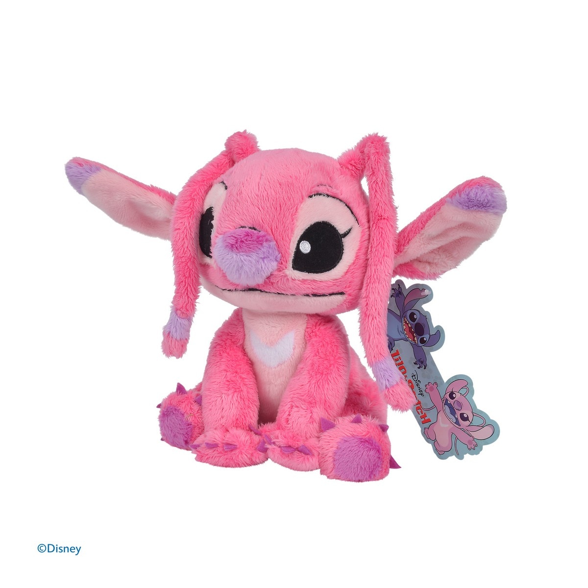 Peluches 20 cm Stitch, Angel, Leroy Modelos Surtidos Simba 3