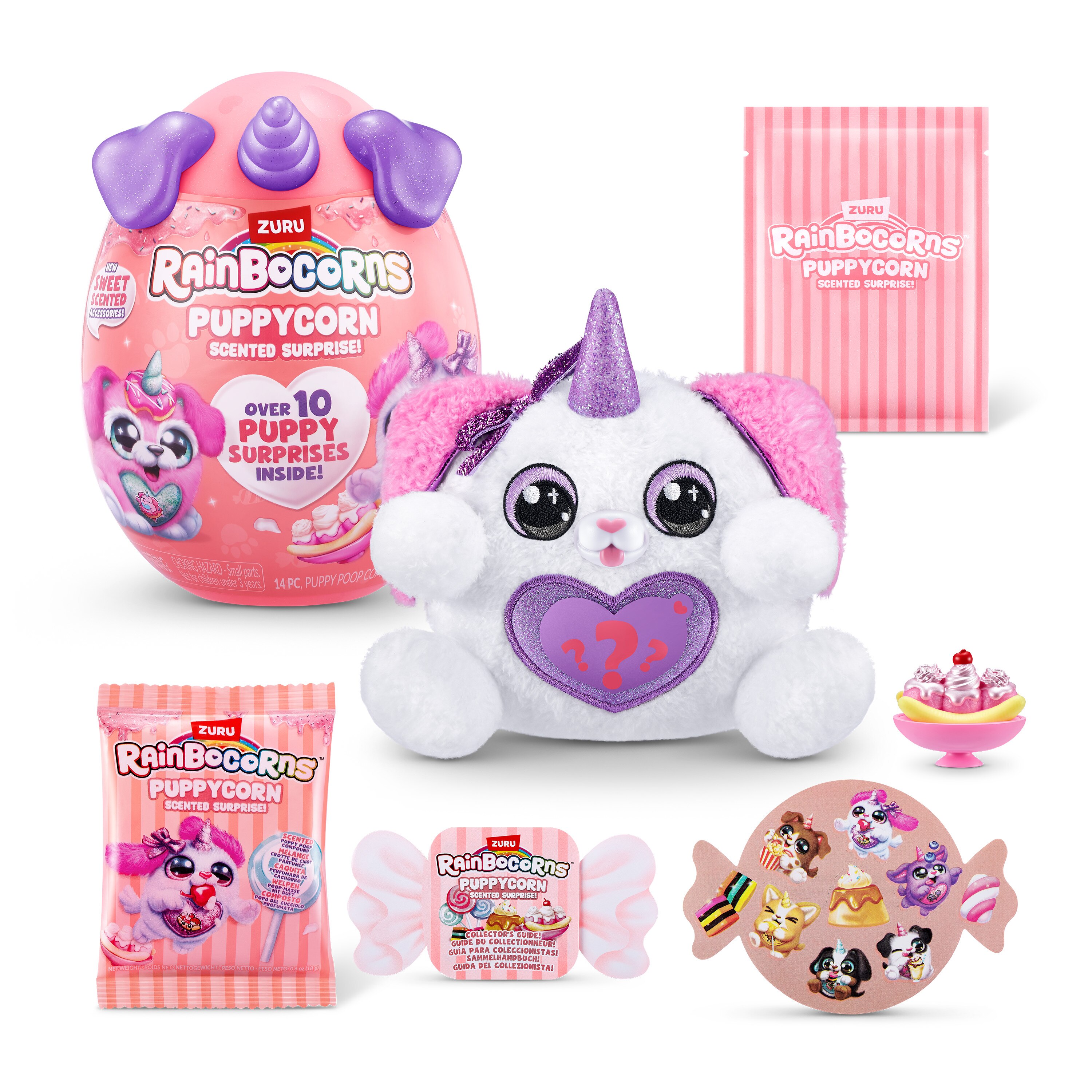 Peluche sorpresa Puppycorn Zuru modelos surtidos 3