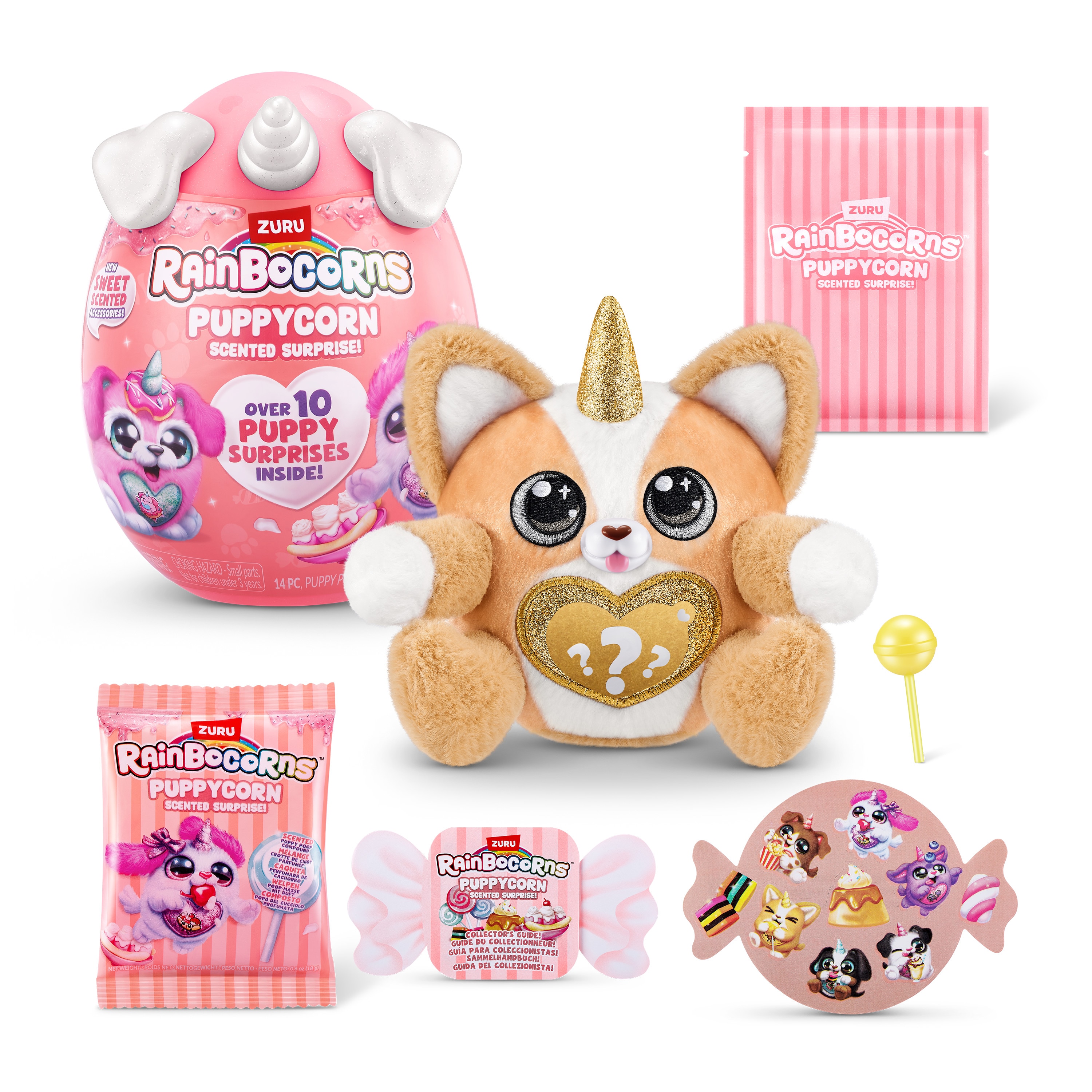 Peluche sorpresa Puppycorn Zuru modelos surtidos 8