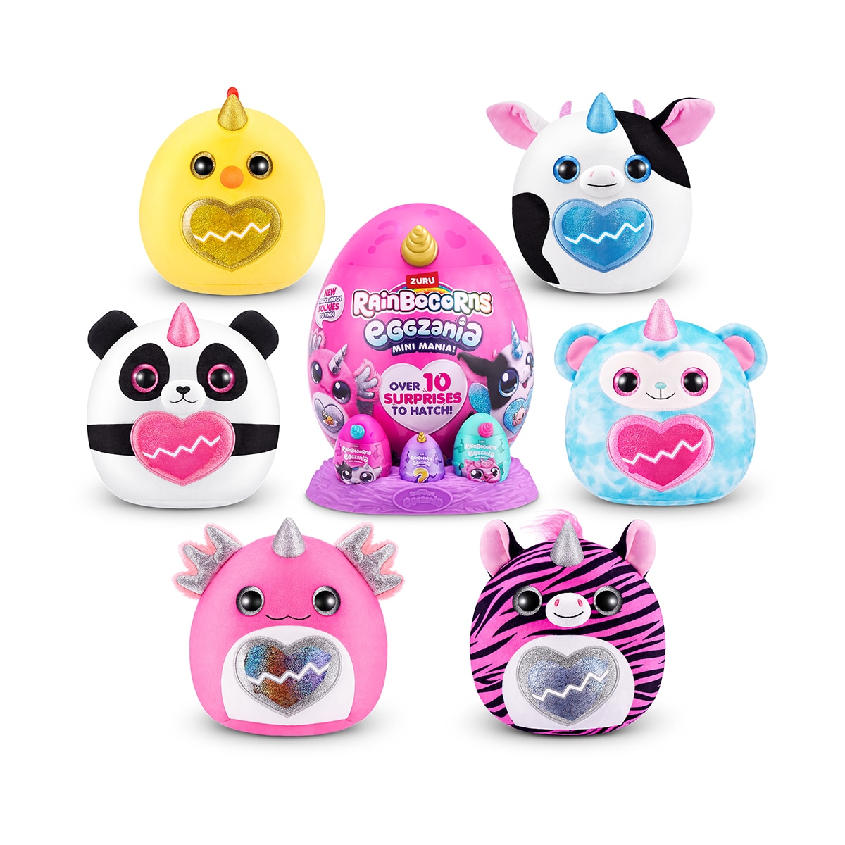 Imagen 0 de Peluche Eggzania Mini Zuru modelos surtidos