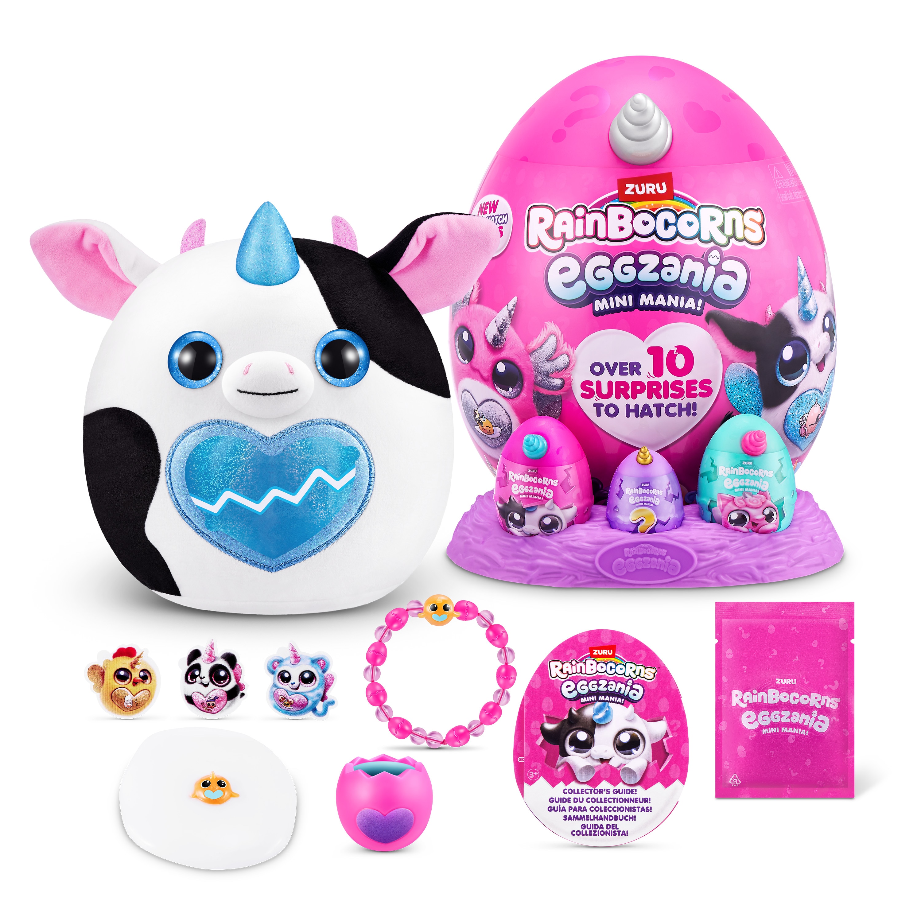Peluche Eggzania Mini Zuru modelos surtidos 6