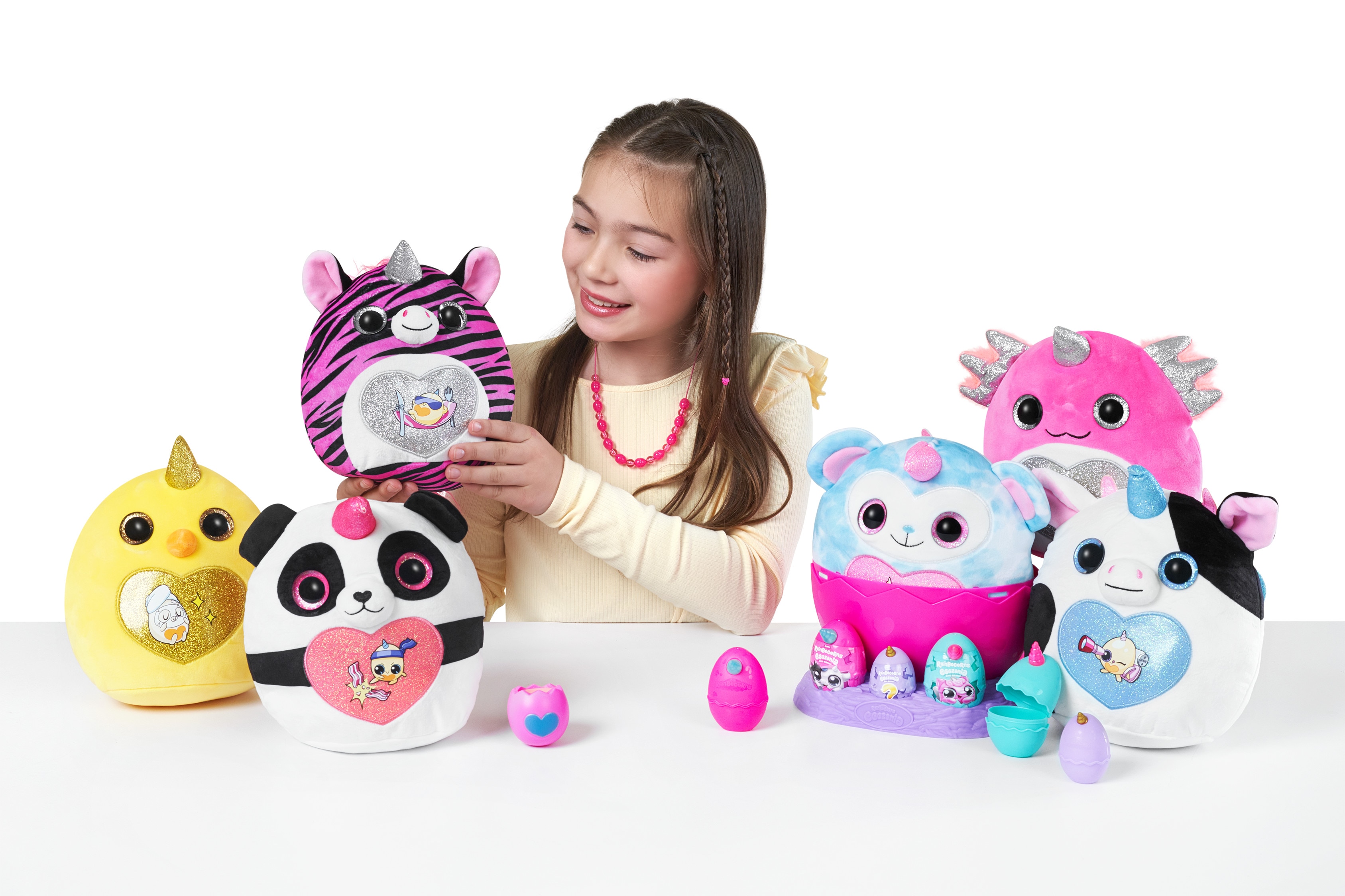 Peluche Eggzania Mini Zuru modelos surtidos 14