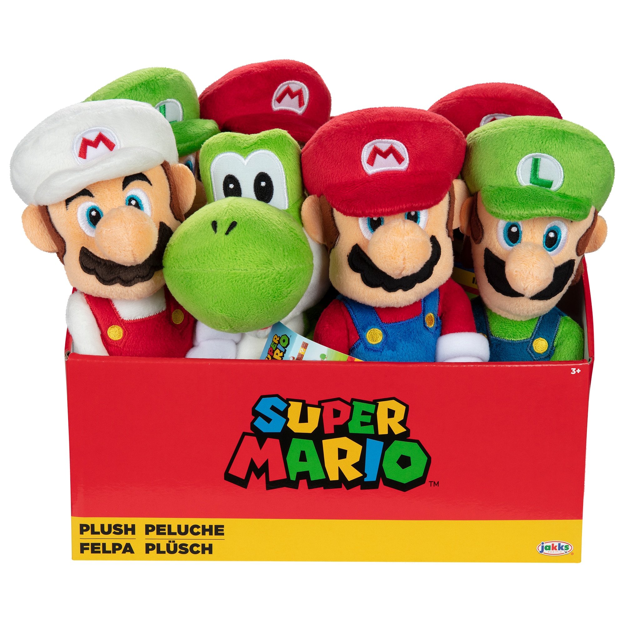 Peluches Super Mario Plush Wave 1 Asst Cs - Artigo Sortido. Envio realizado de forma aleatória 6