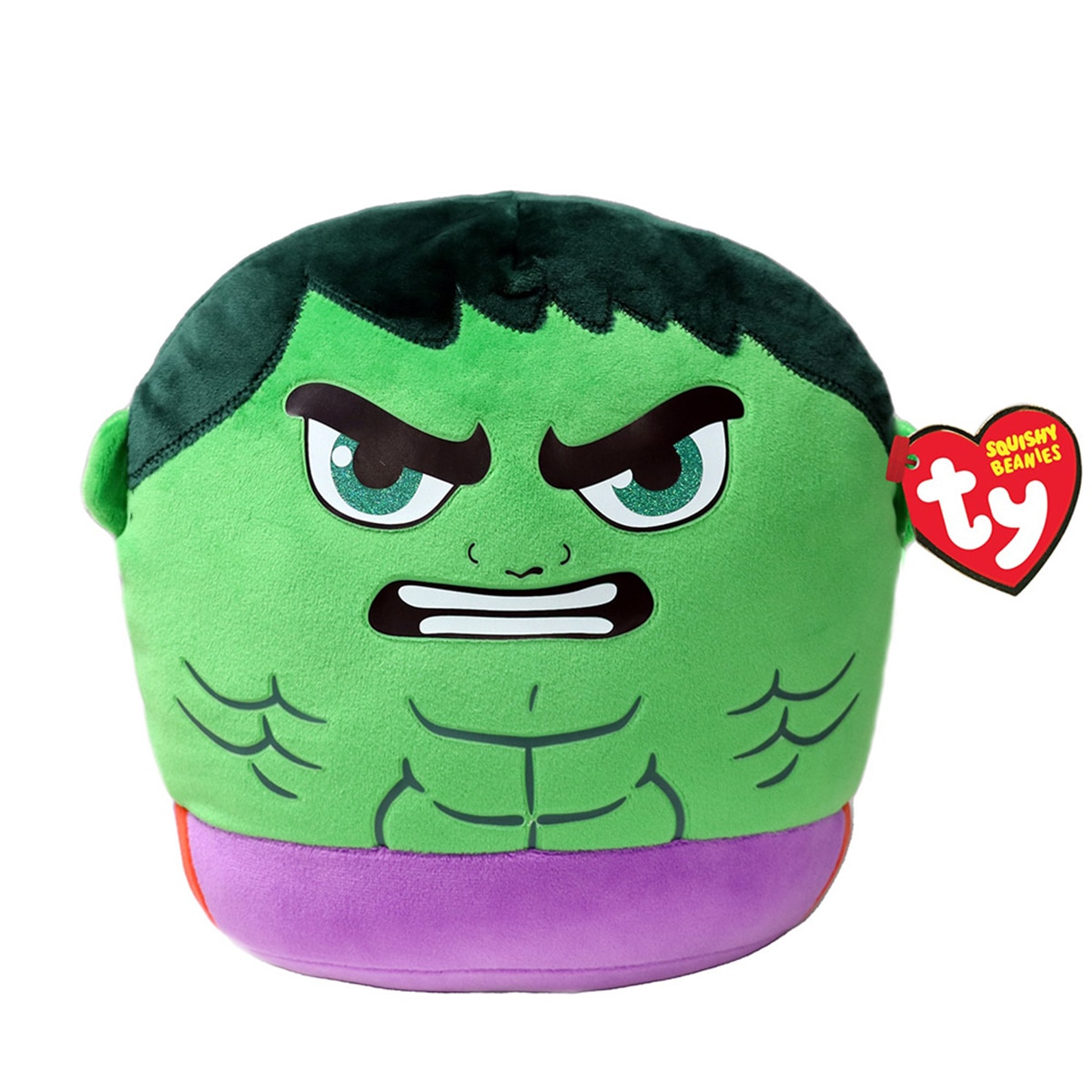 Imagen 0 de Peluche 25 cm Hulk Squish Marvel TY