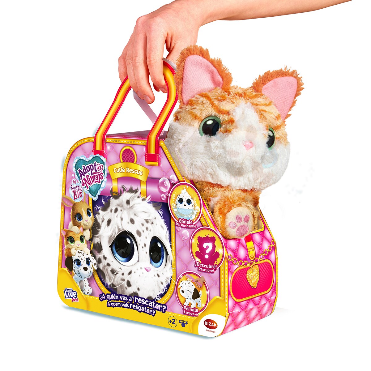 Adoptanimals cutie rescue, descubre qué mascota vas a rescatar